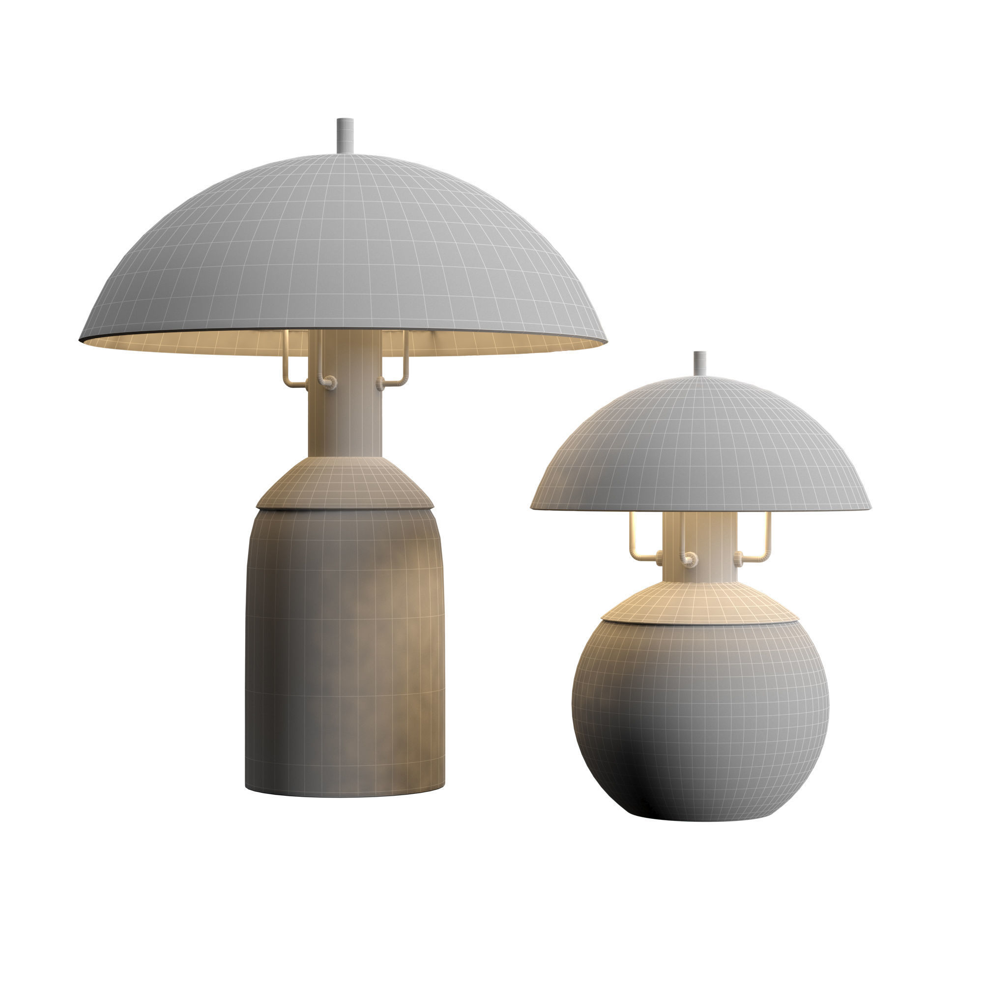 BAYSIDE table lamp 3D model_1