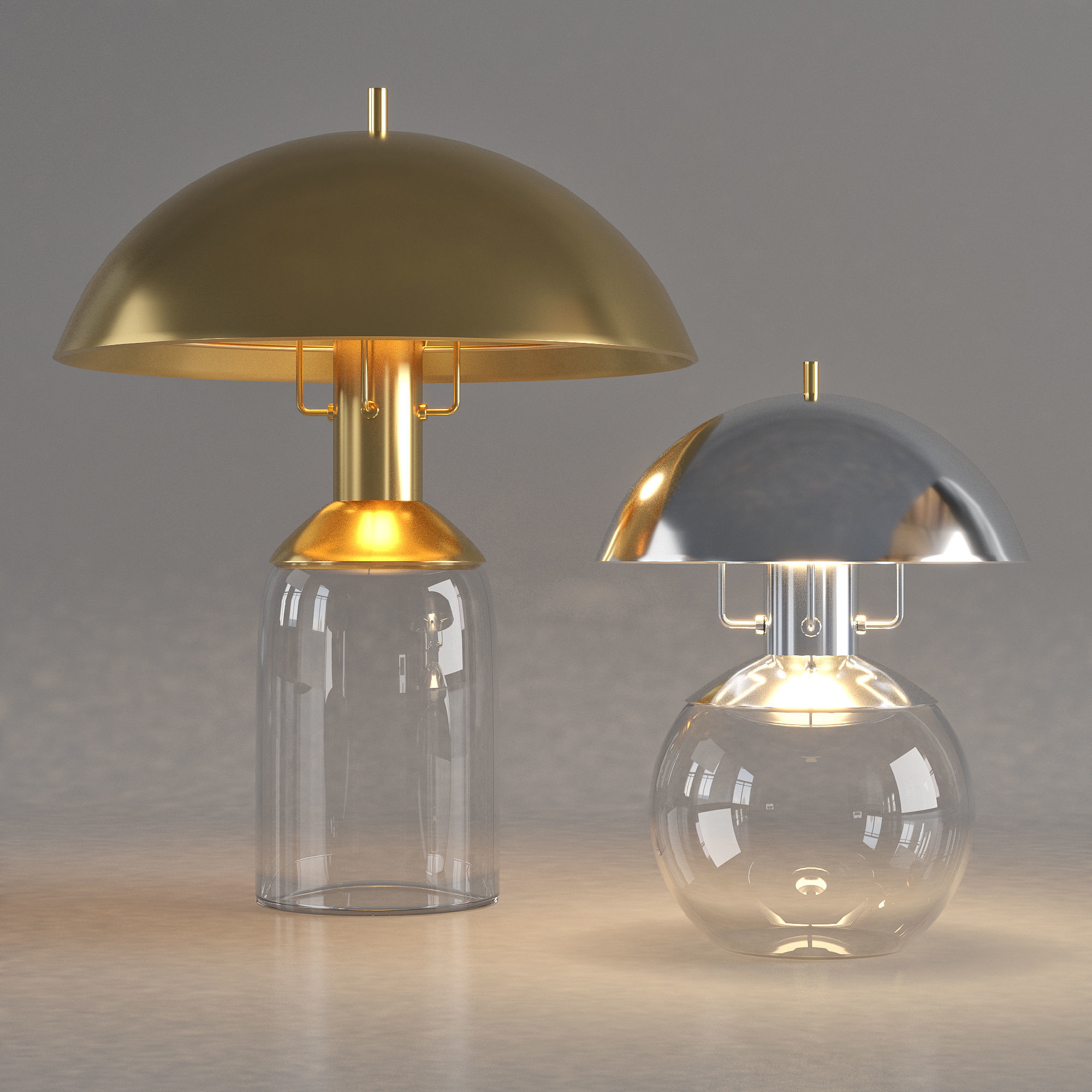 BAYSIDE table lamp 3D model_2