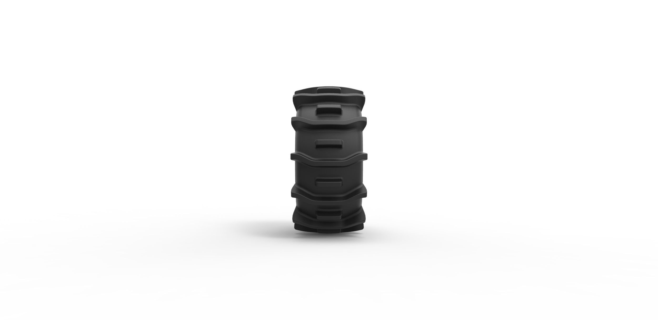 Offroad tire 20 Scale 1 to 25 3D print model_3