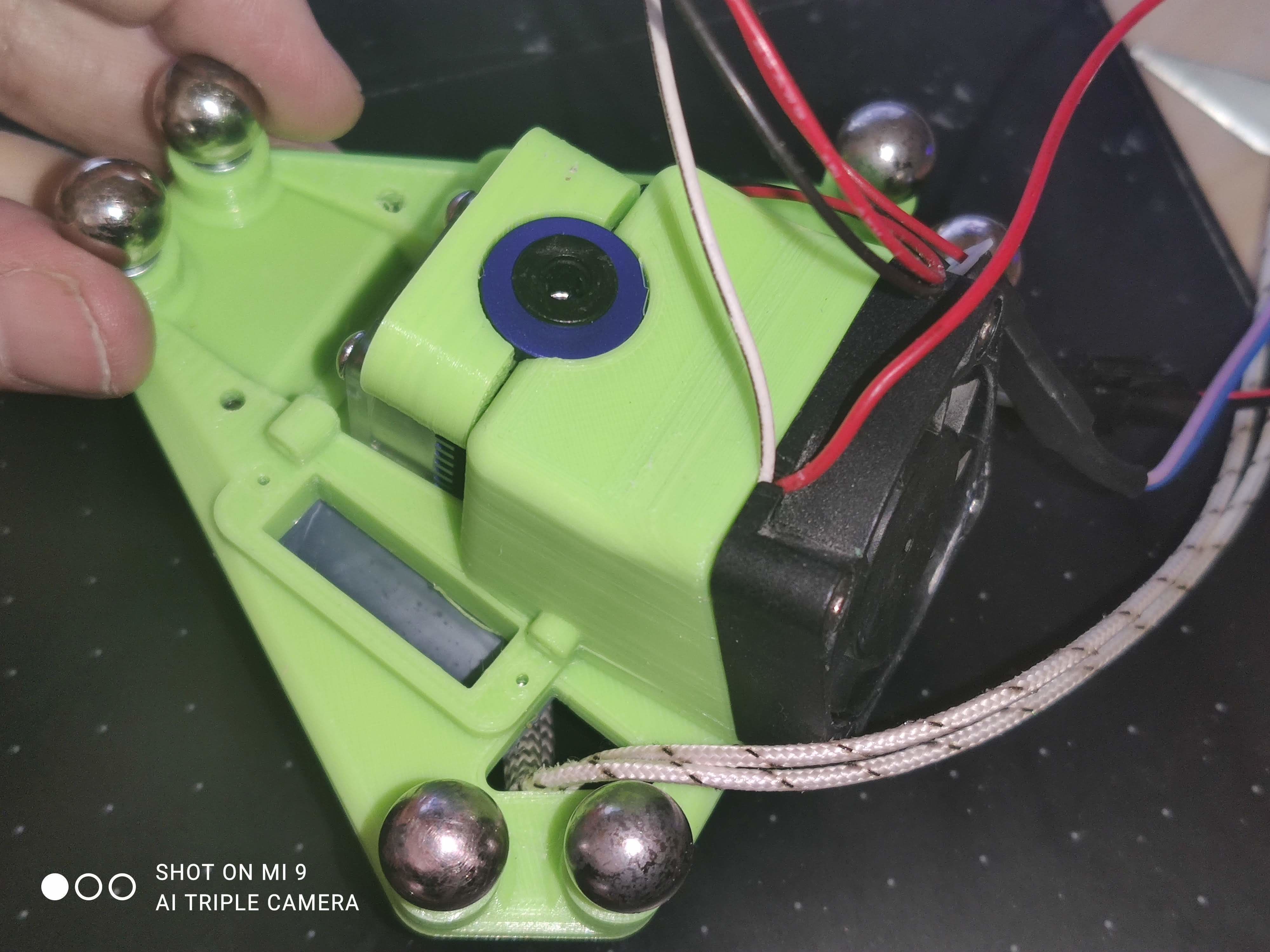 mosquito effector  V6 holder magballs 3D print model_5