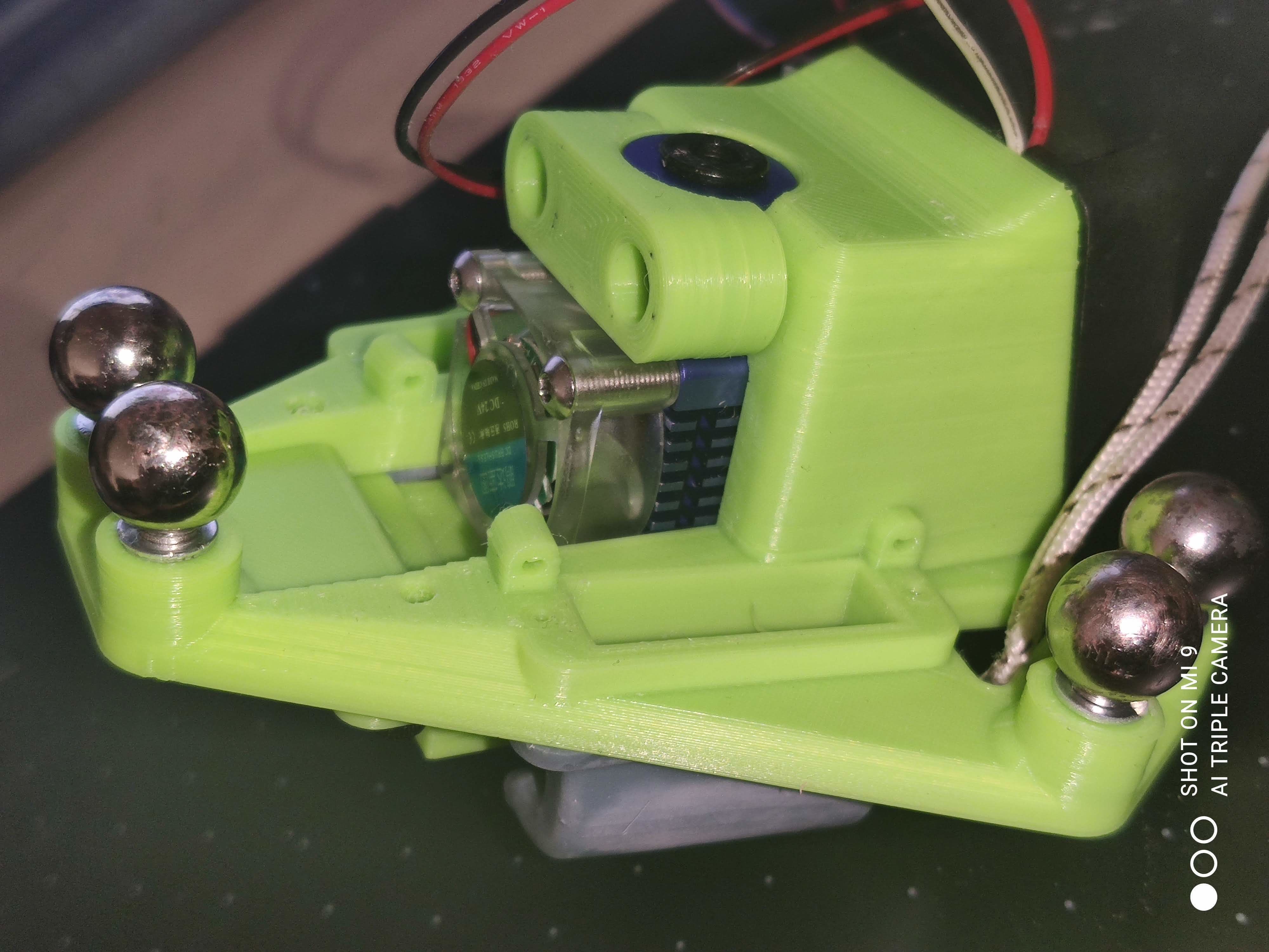 mosquito effector  V6 holder magballs 3D print model_3