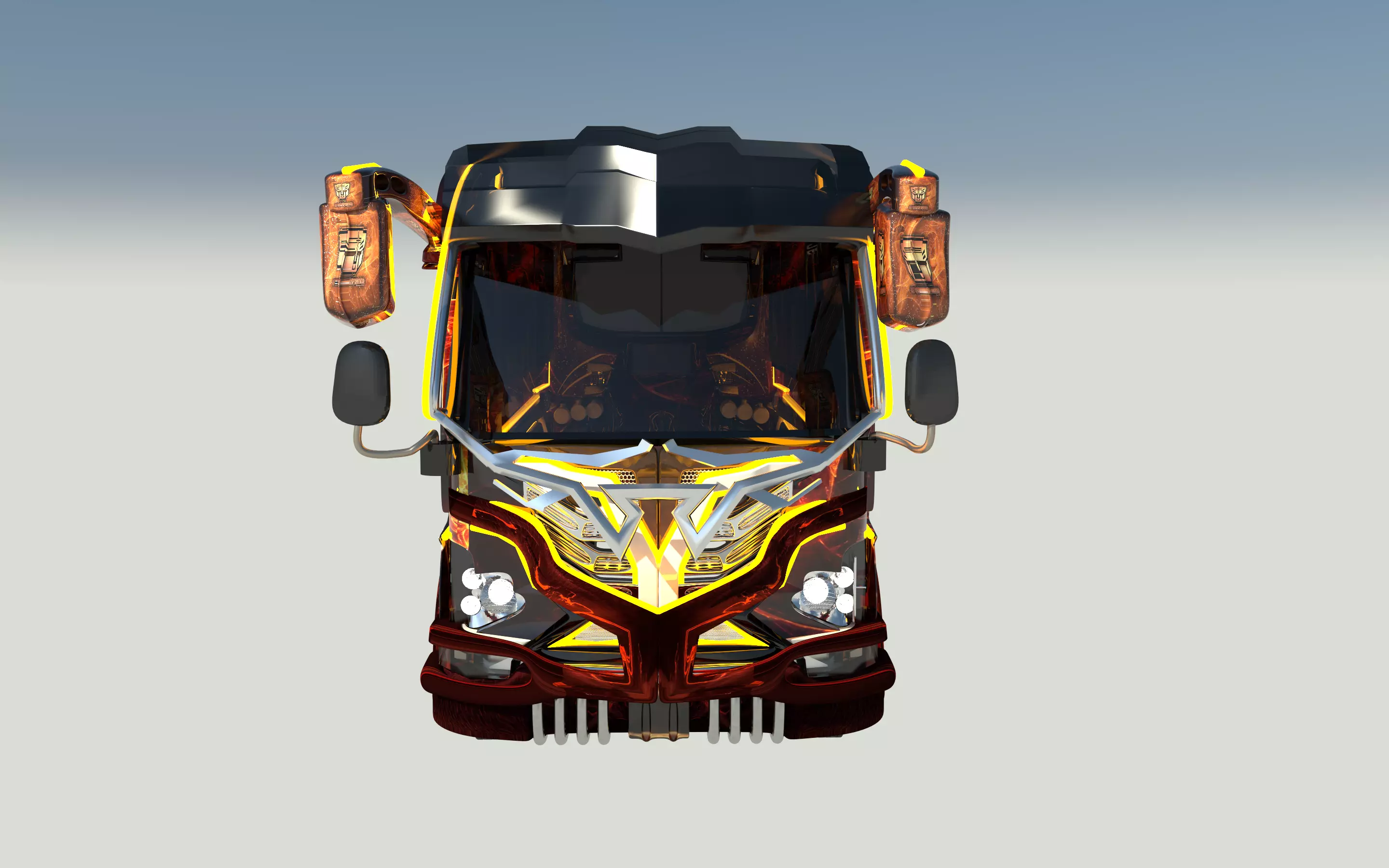bus matatu 3D model_0