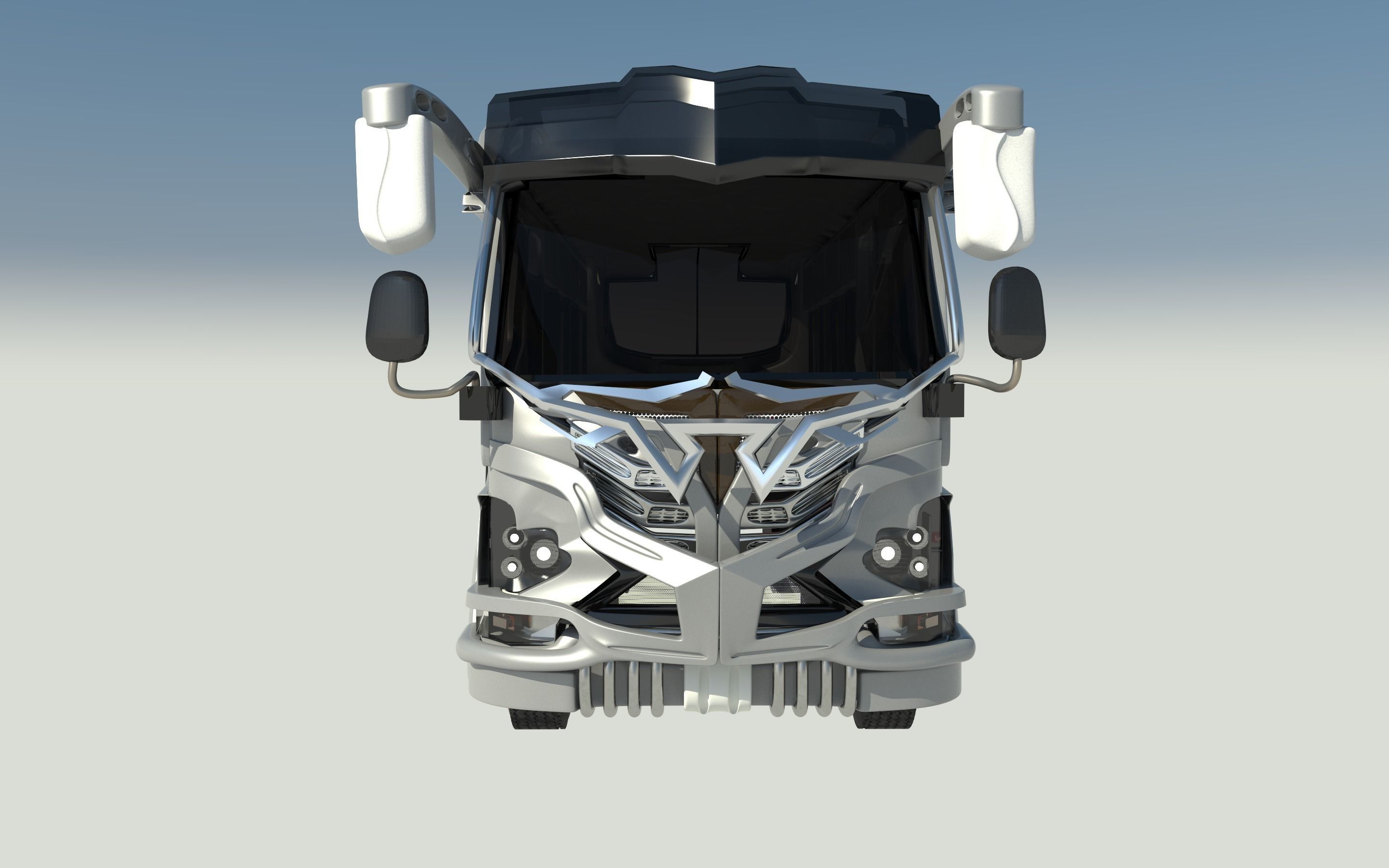 bus matatu 3D model_5