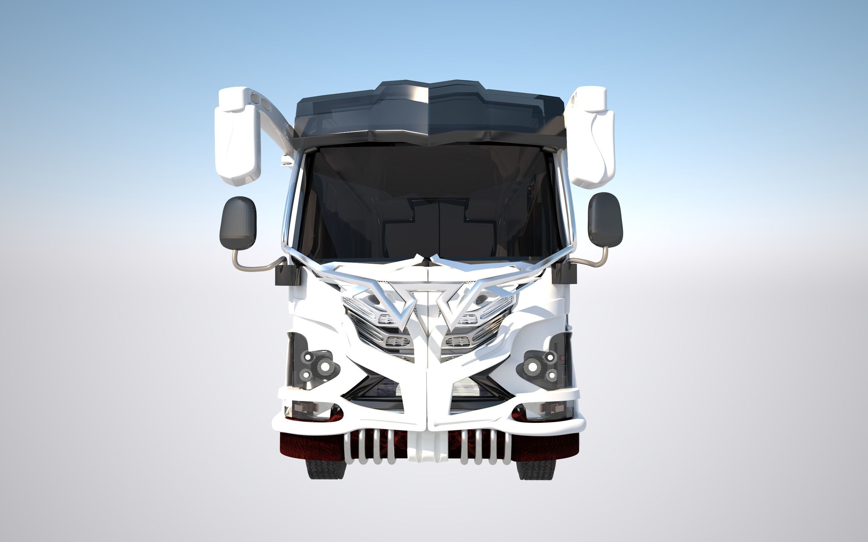bus matatu 3D model_6