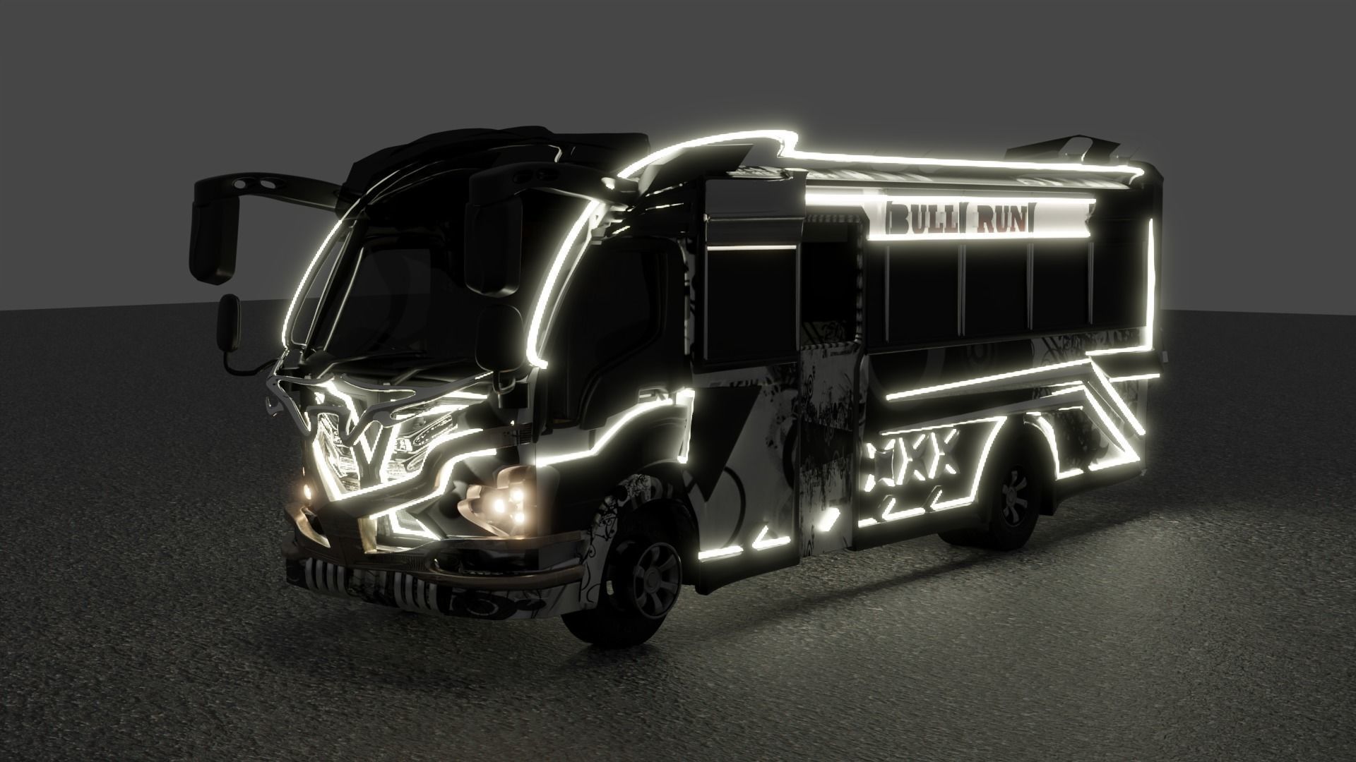 bus matatu 3D model_11
