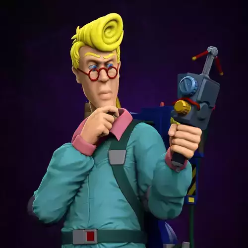 The Real Ghostbusters Egon Spengler Fan Art