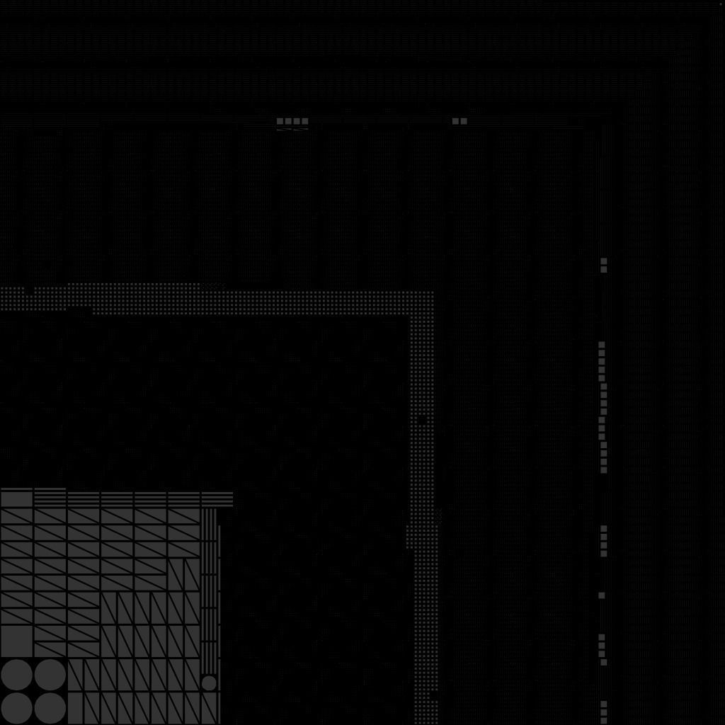 Vases five in gold 3D model_16