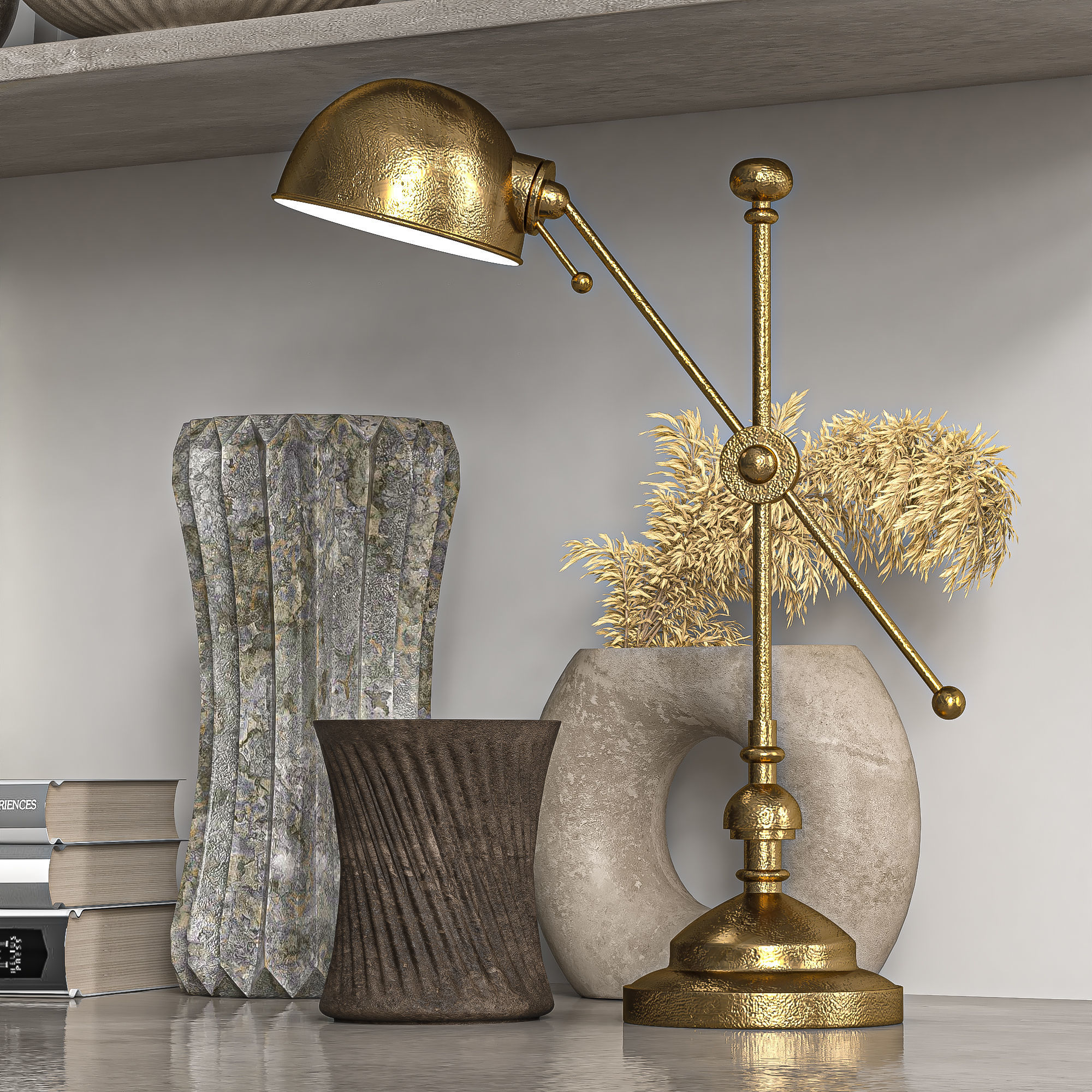 Decorative Set 14 3D model_1