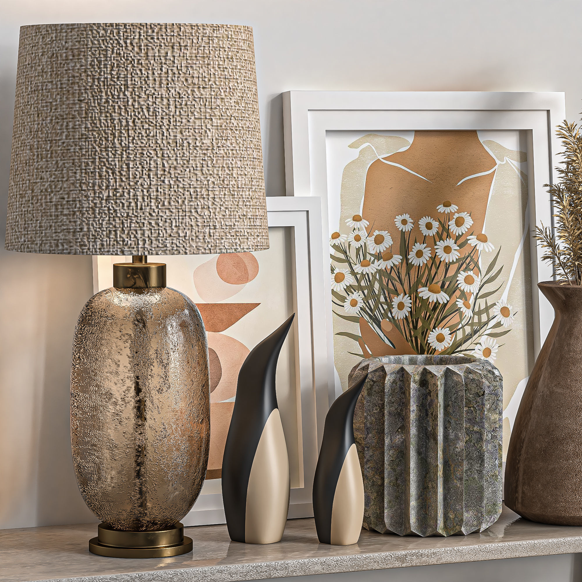 Decorative Set 14 3D model_3