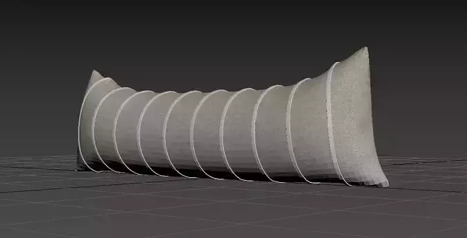 Pilow3524 pillow Free 3D model