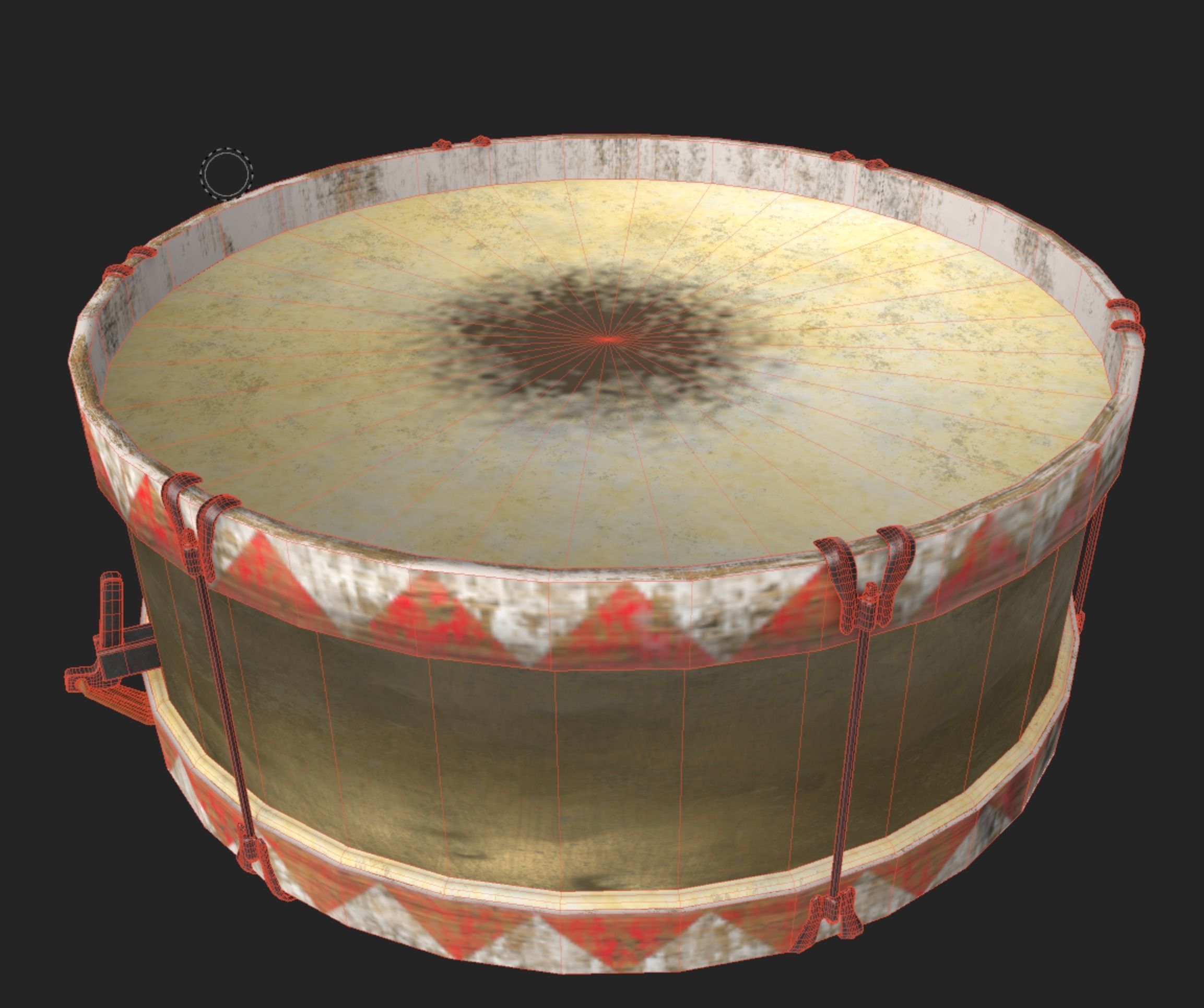 Marching Drum 3D model_10