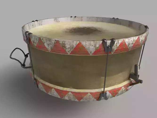 Marching Drum 3D model