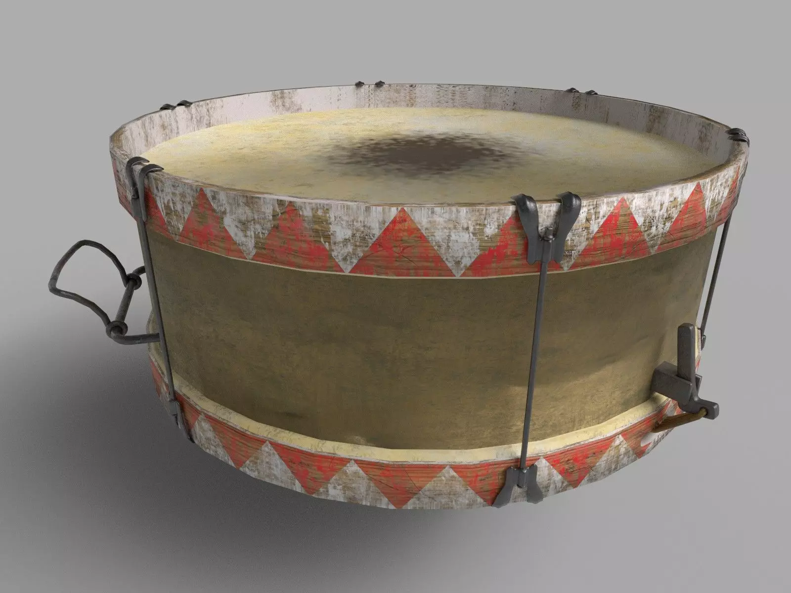 Marching Drum 3D model_0