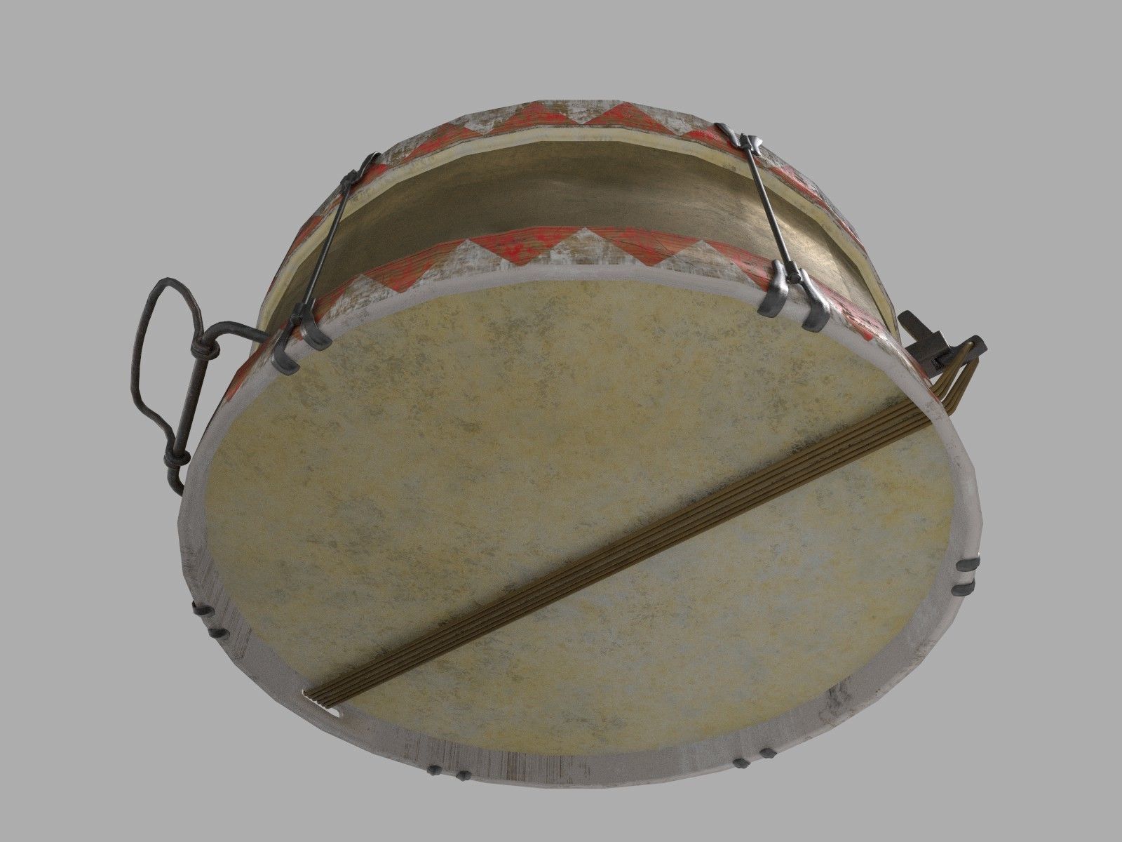 Marching Drum 3D model_1