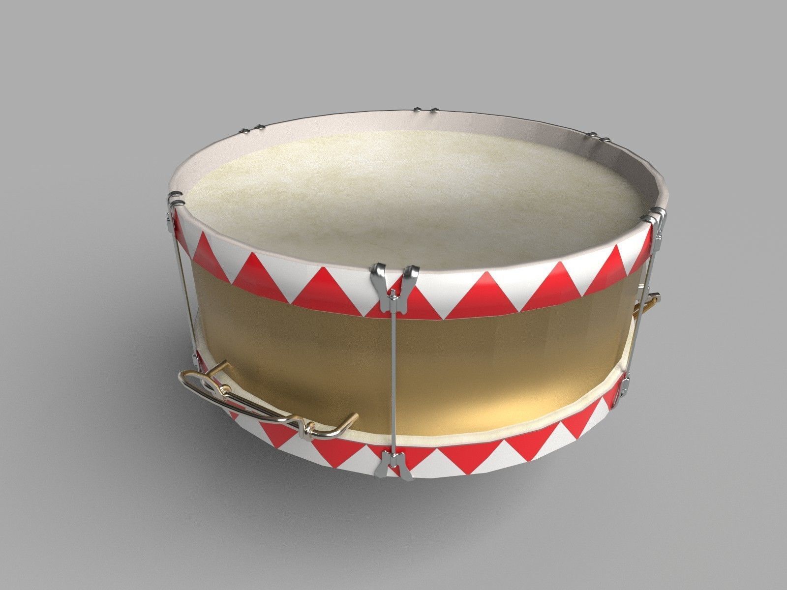 Marching Drum 3D model_9