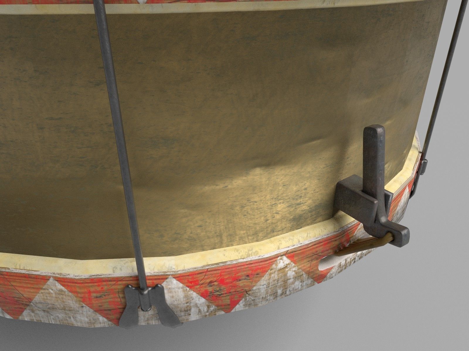 Marching Drum 3D model_3