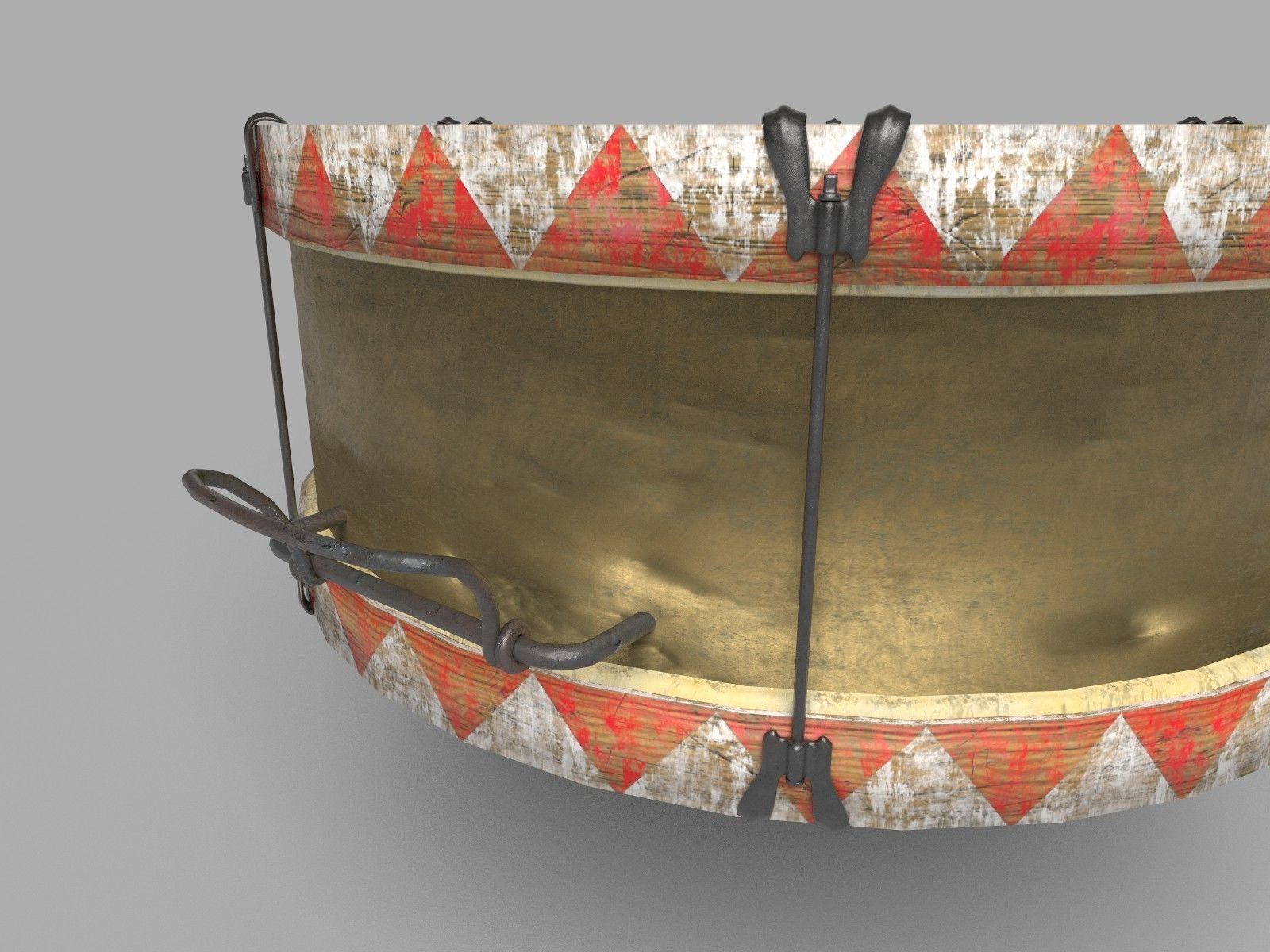 Marching Drum 3D model_2