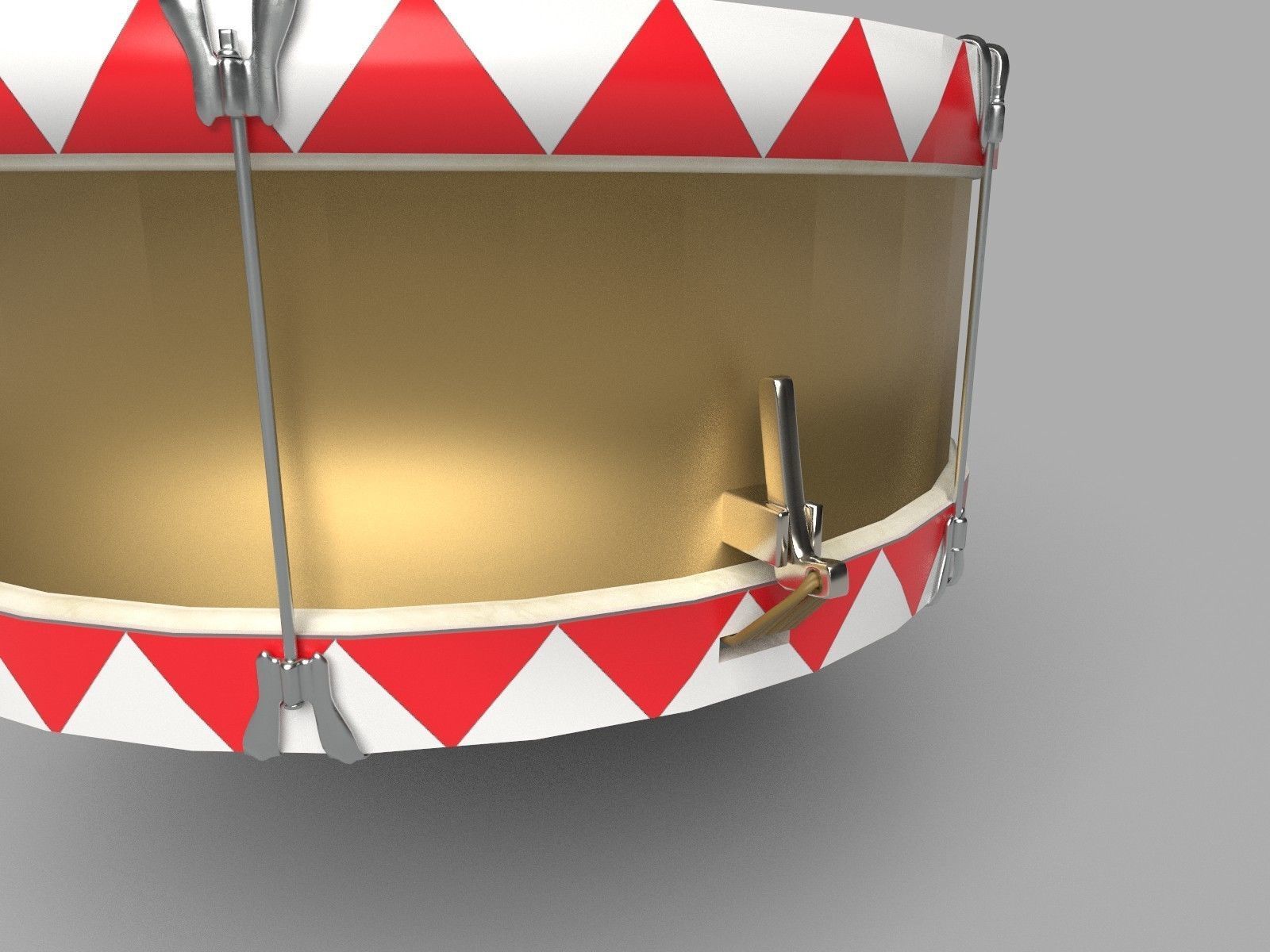 Marching Drum 3D model_6