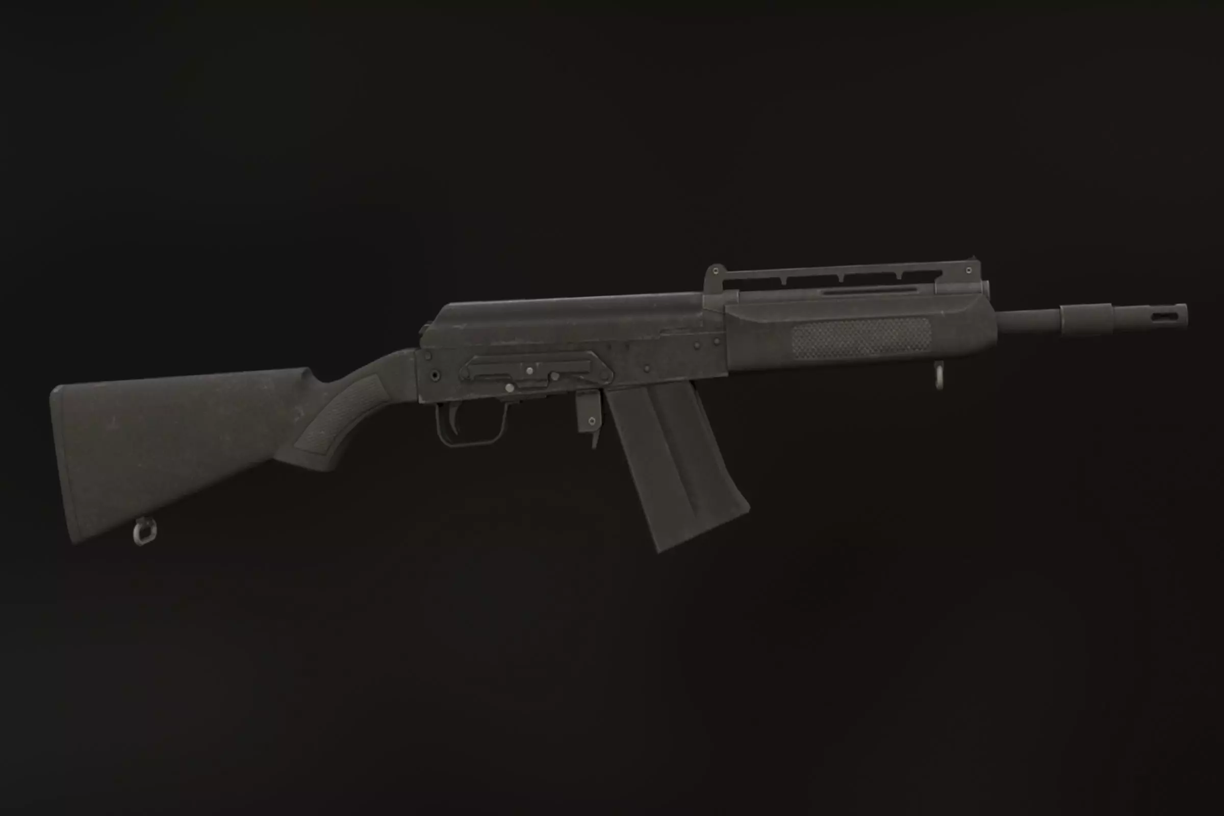 Saiga 20k Low-poly 3D model