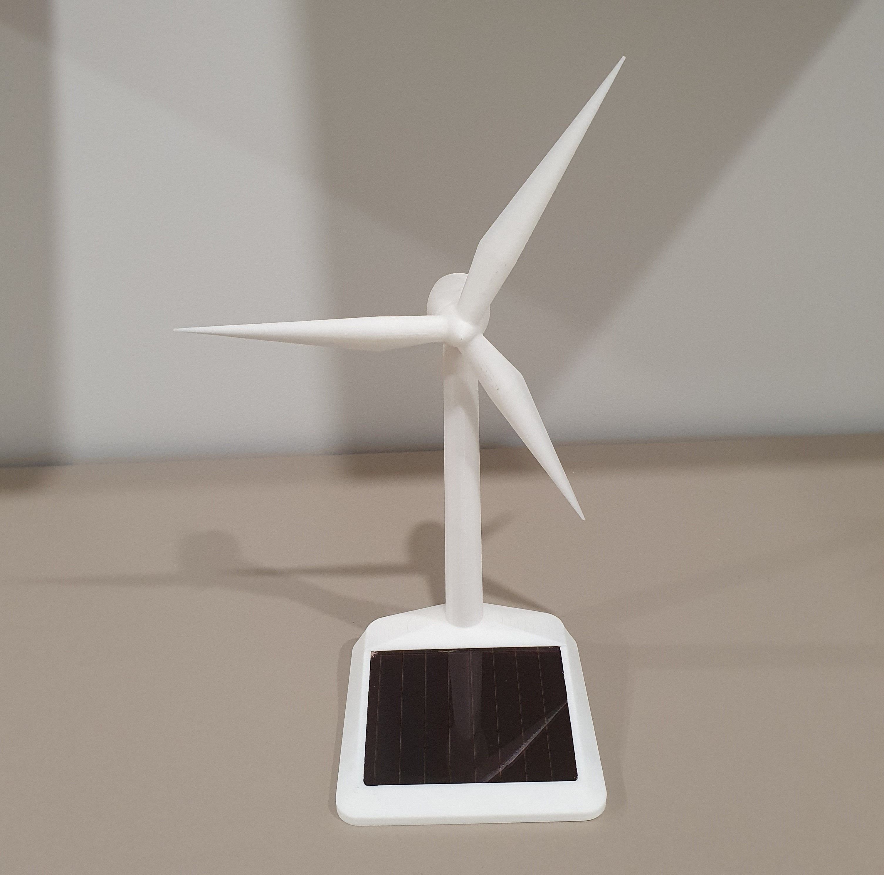Solar-powered Windmill 3D print model_6