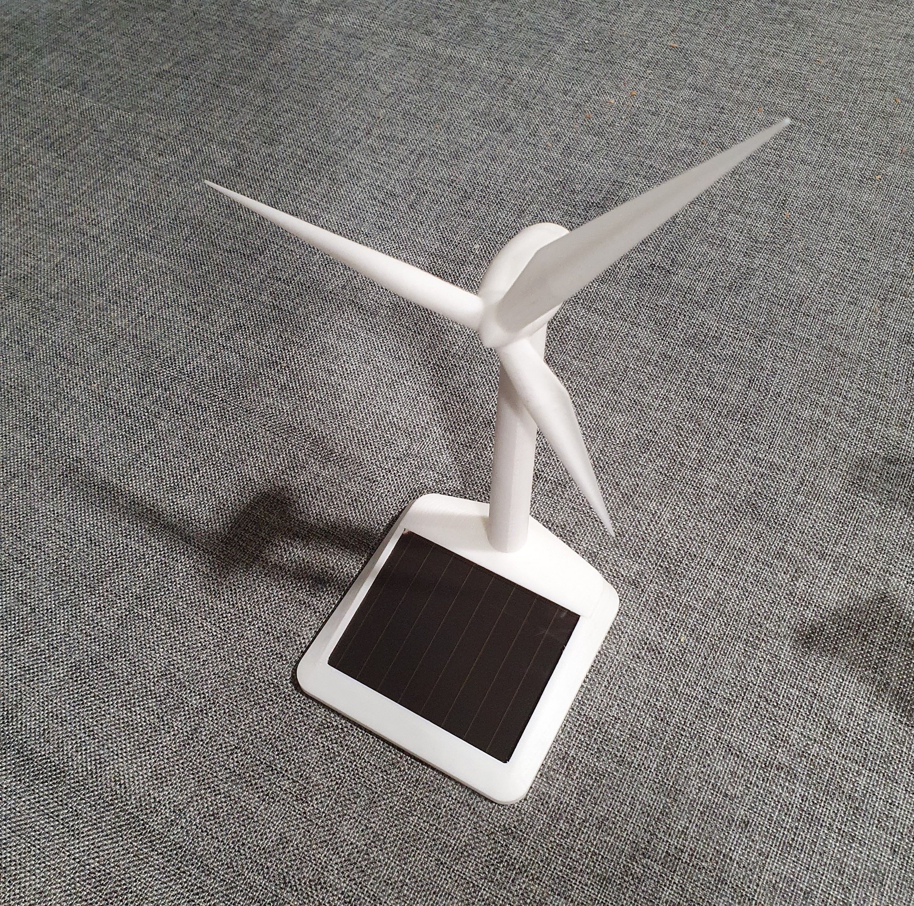 Solar-powered Windmill 3D print model_5