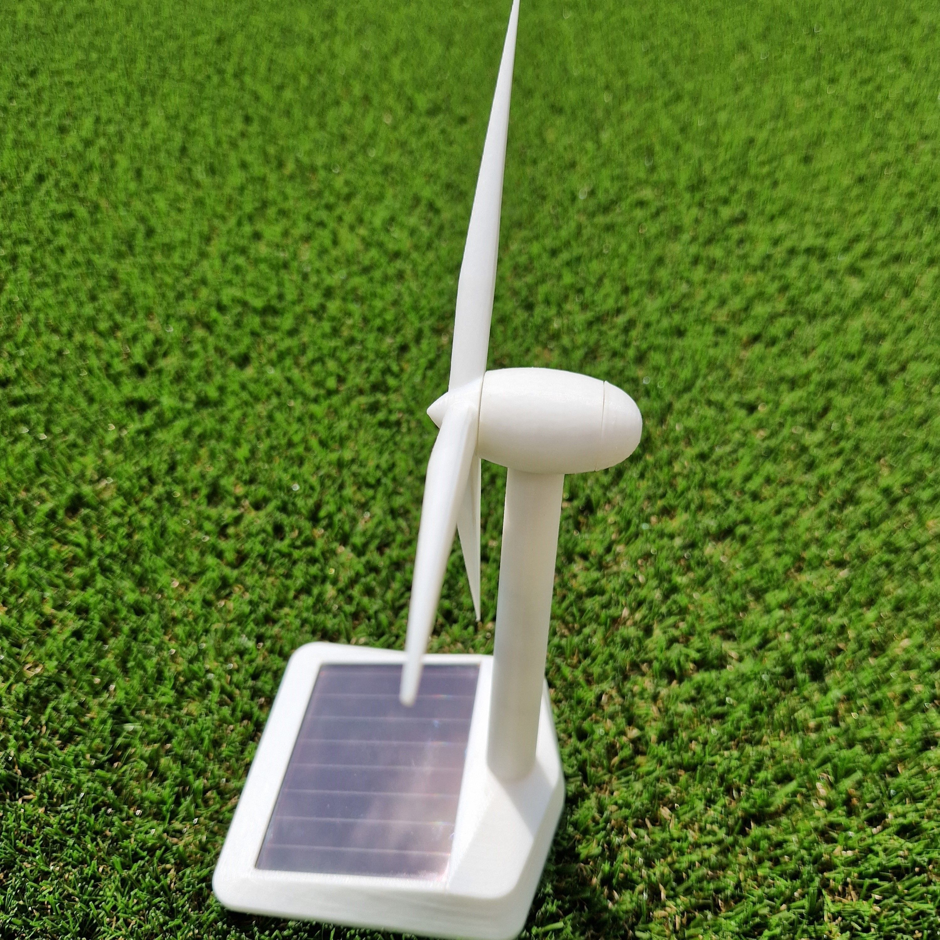Solar-powered Windmill 3D print model_4