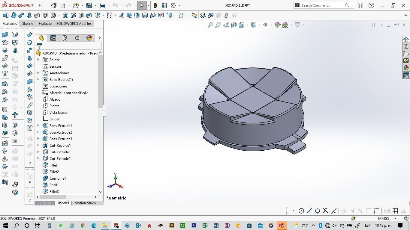 XBOX SERIES X CONTROLLER - DIRECTIONAL PAD 3D print model_1