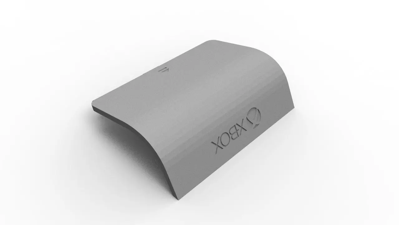 XBOX SERIES X CONTROLLER - BATTERY COVER 3D print model_0
