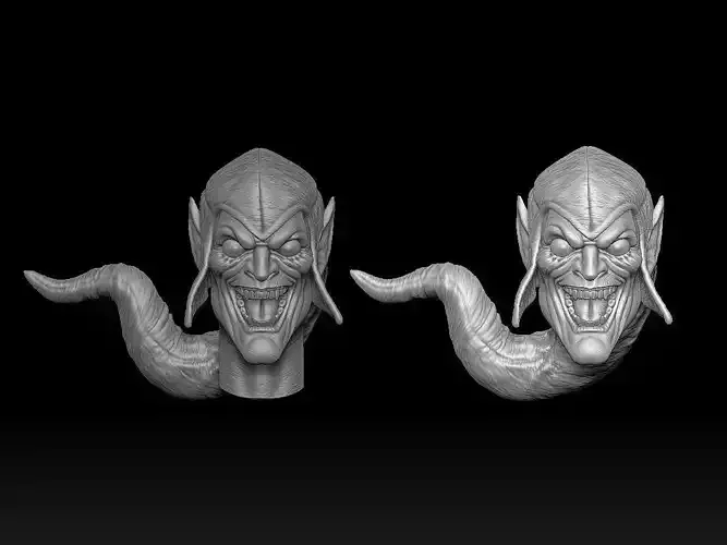 Greengoblin head for custom