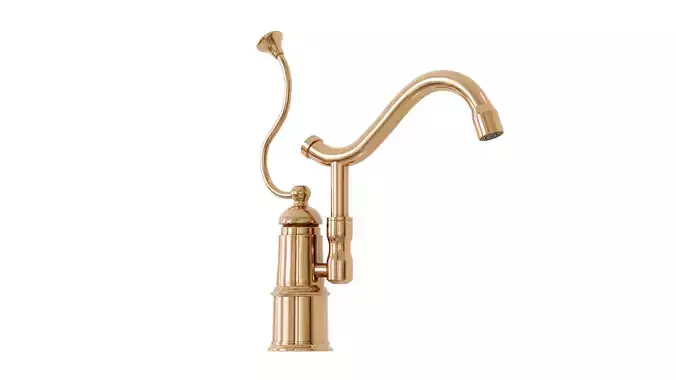 Arlin Swivel Spout Faucet Low-poly 3D model