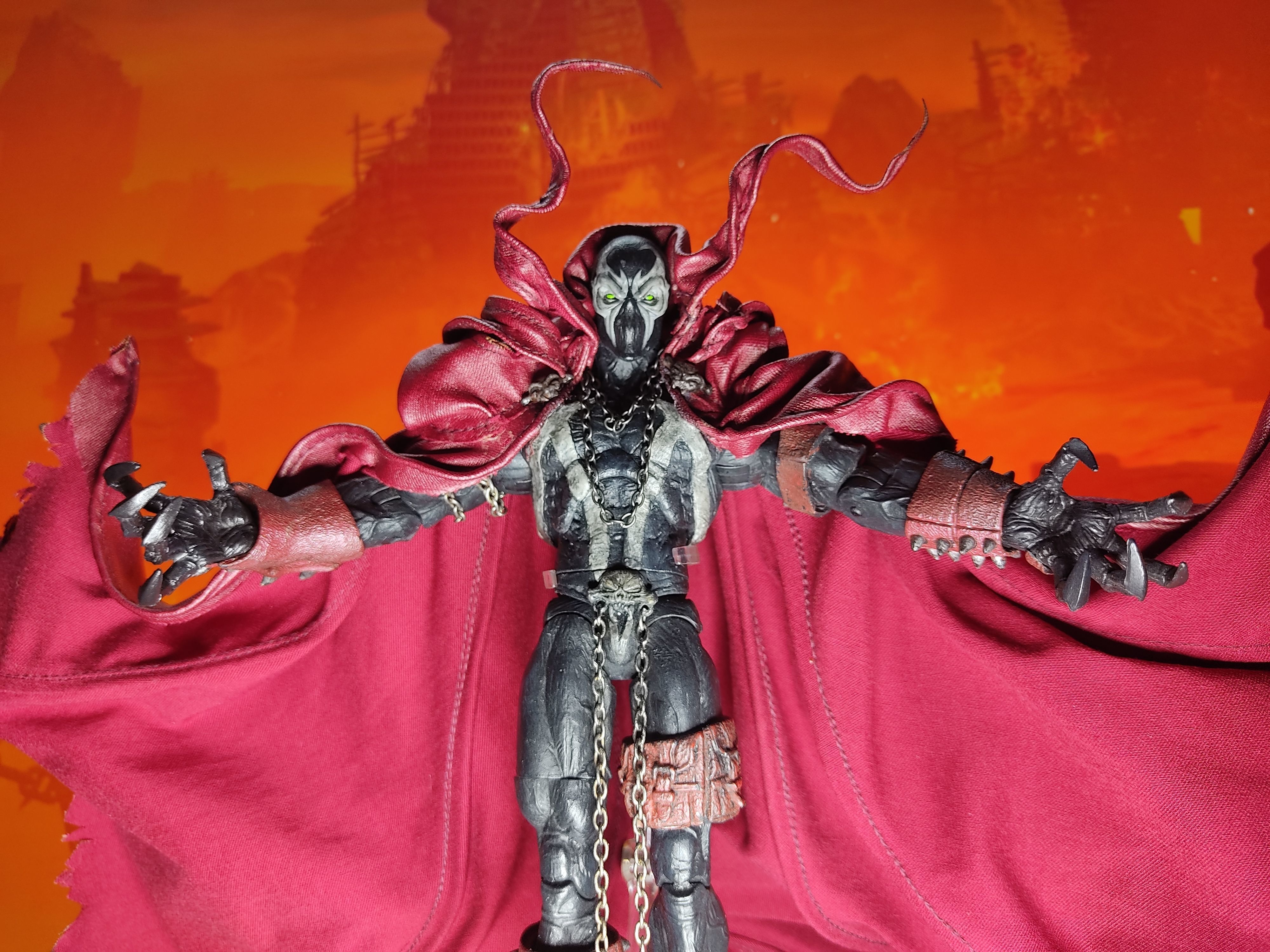 Spawn skull with different facial expressions 3D print model_13