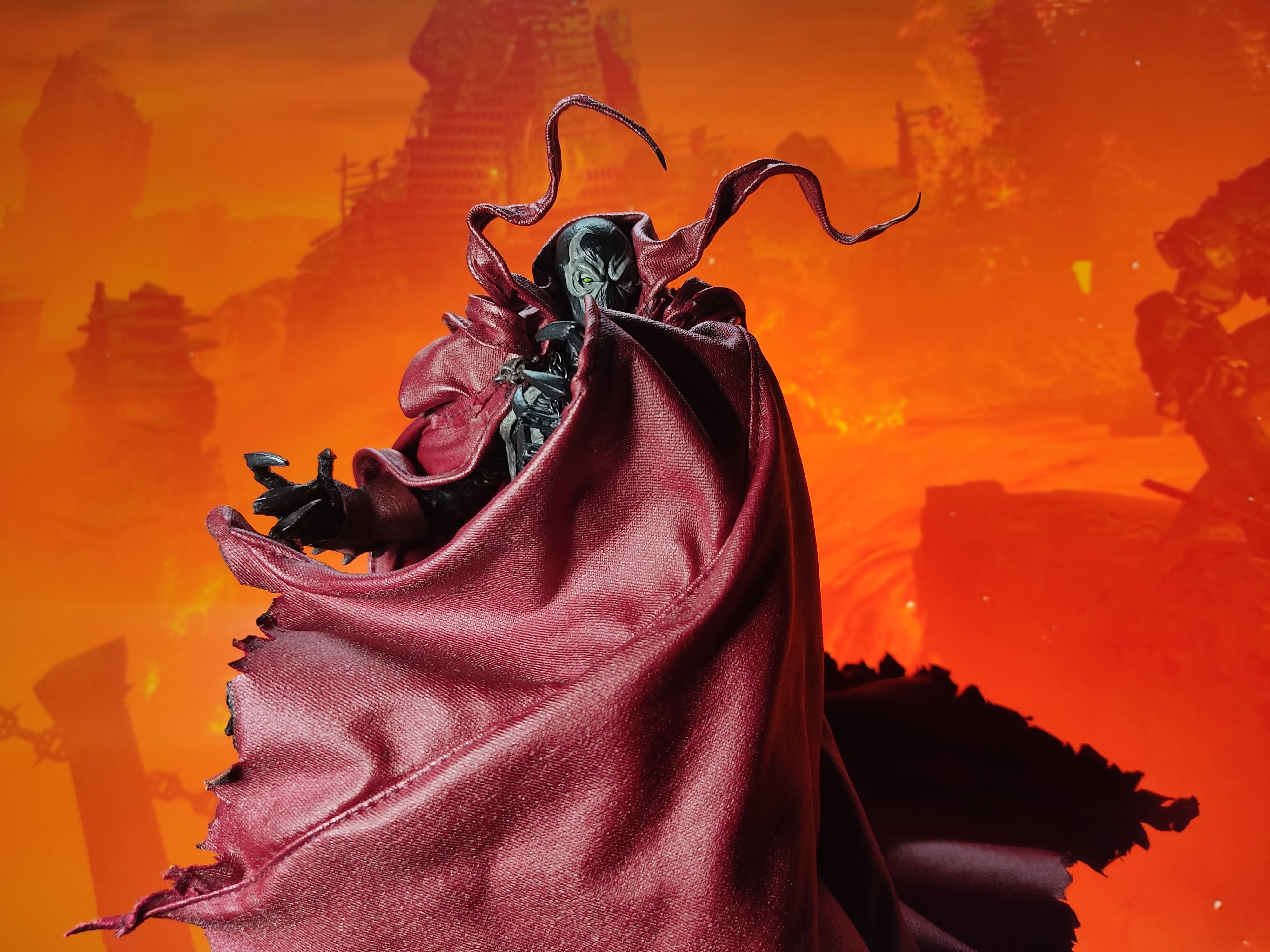 Spawn skull with different facial expressions 3D print model_15