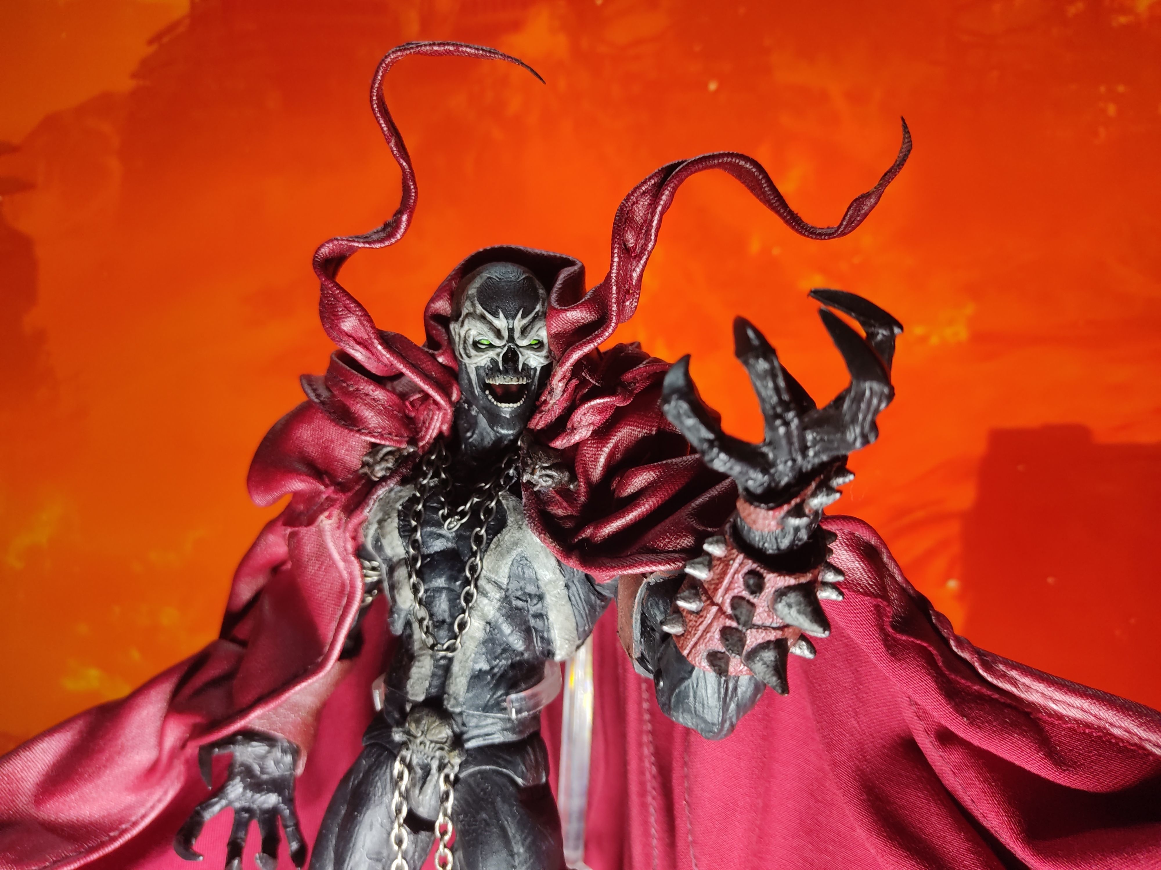 Spawn skull with different facial expressions 3D print model_9