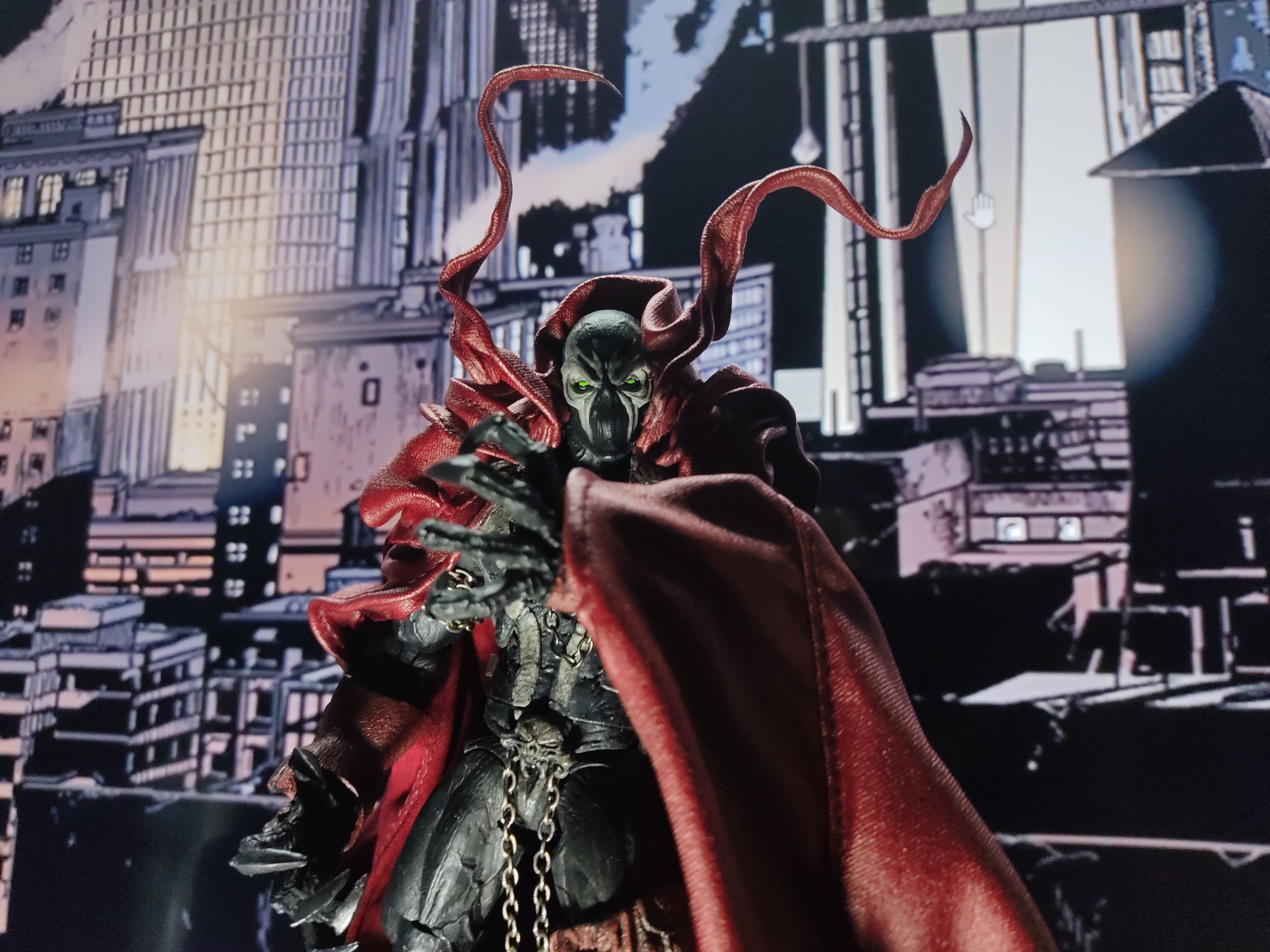 Spawn skull with different facial expressions 3D print model_8