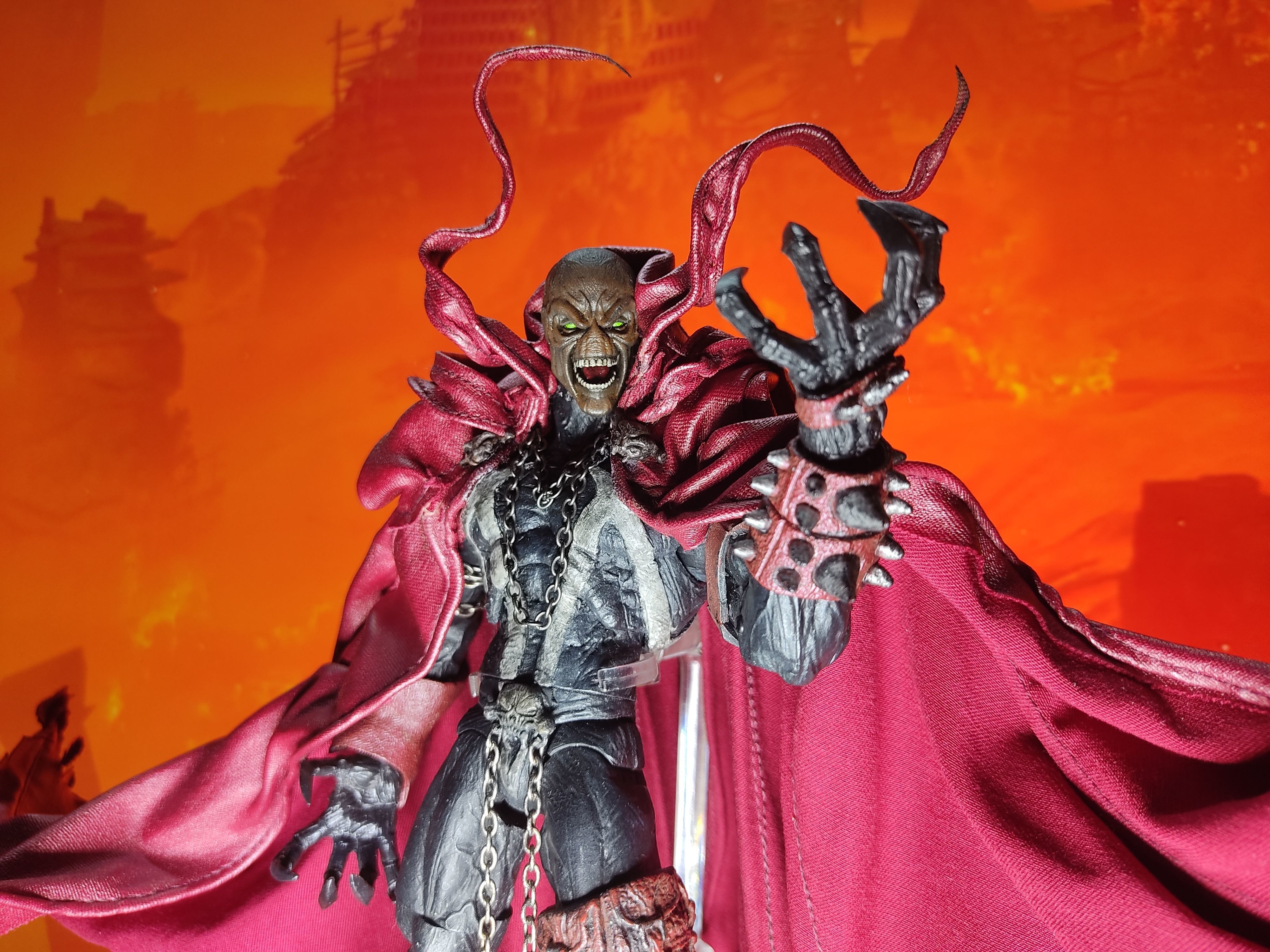 Spawn skull with different facial expressions 3D print model_14