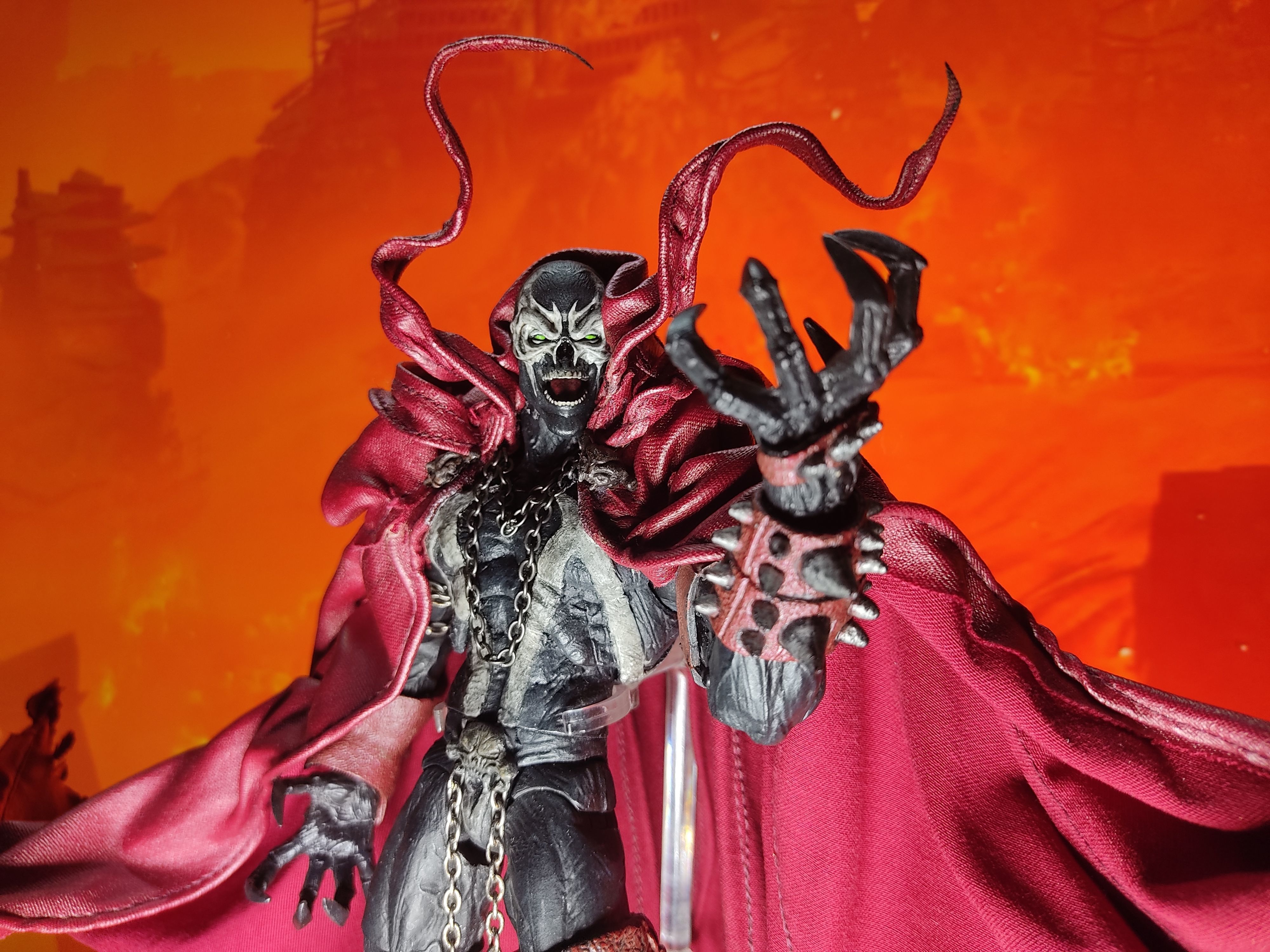 Spawn skull with different facial expressions 3D print model_10