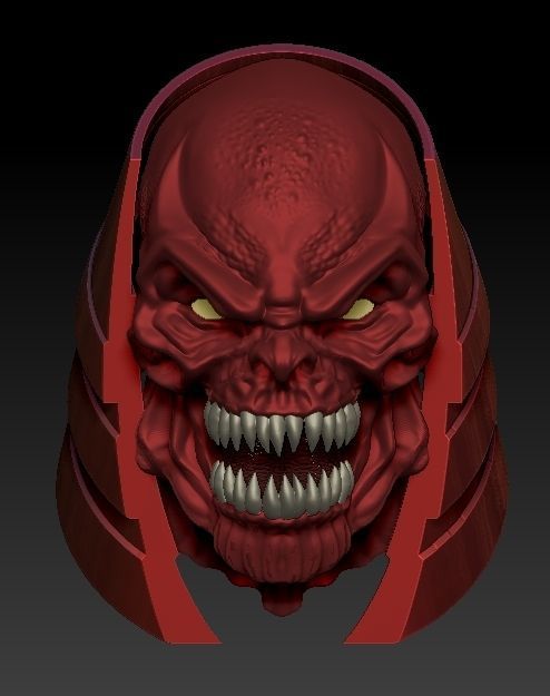 Atrocitus custom head 3D model 3D printable | CGTrader