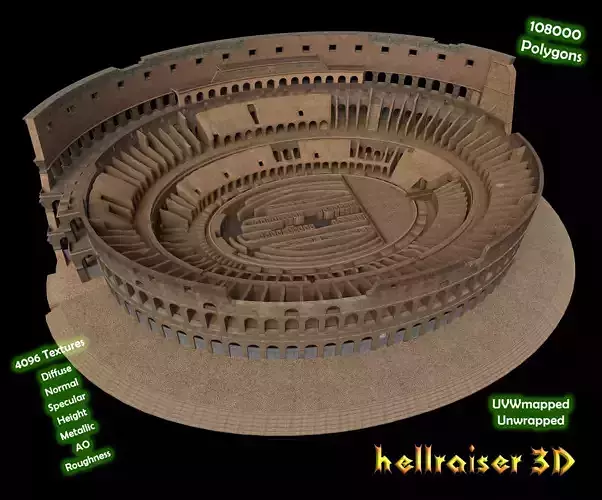 Colosseum - PBR - Textured