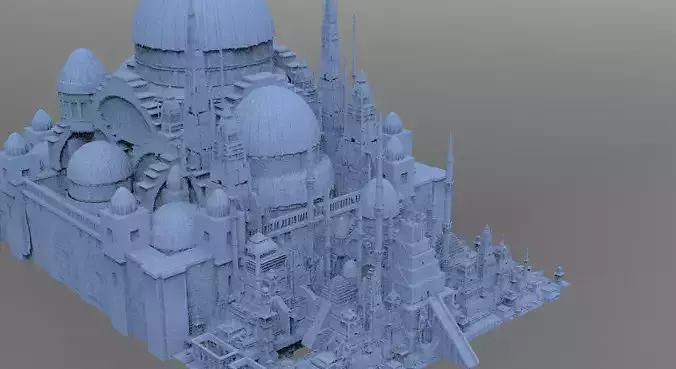 Kingdom of Heaven Palace 3D model