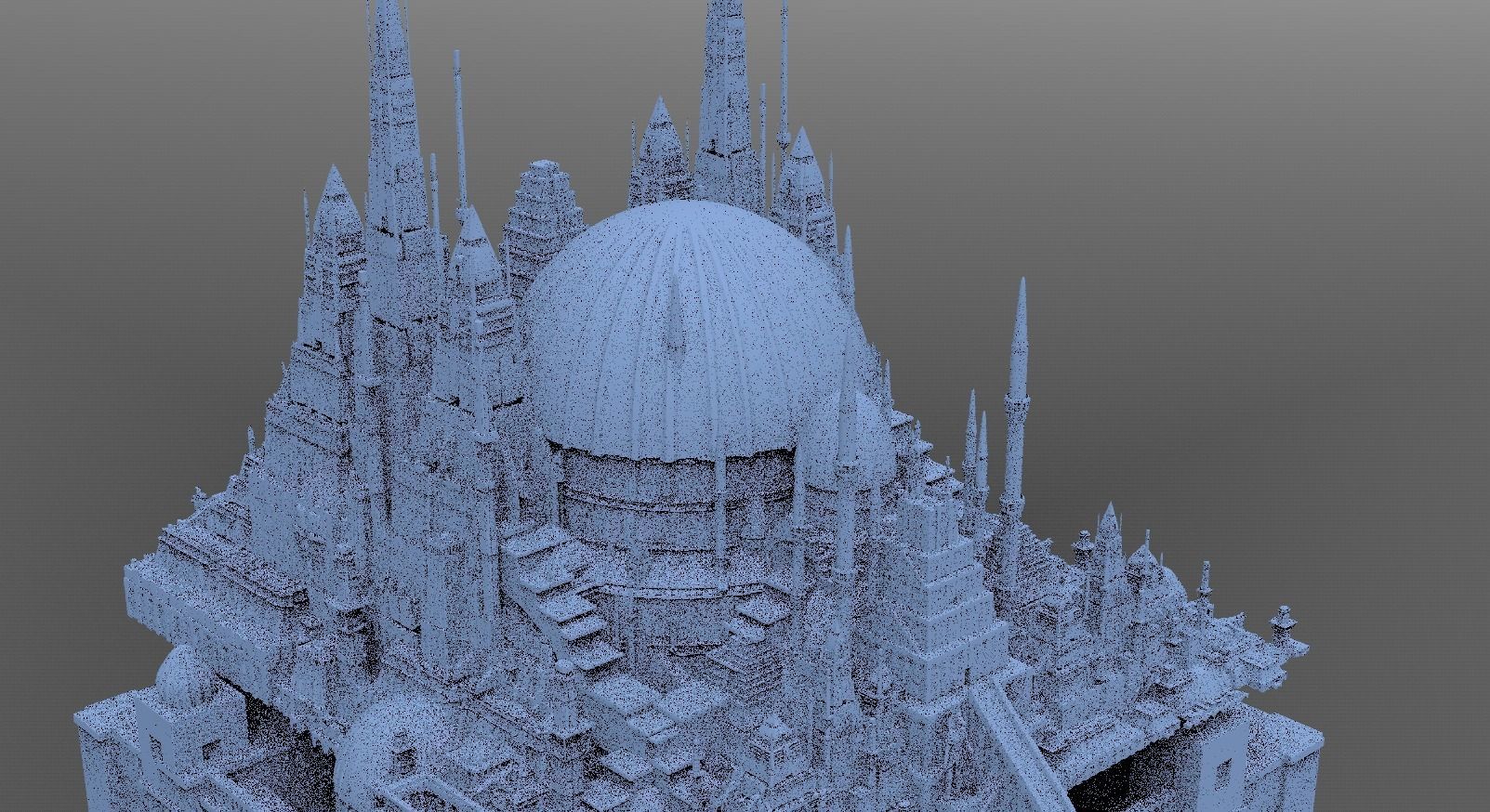 Kingdom of Heaven Crusade Domes 3D model_1