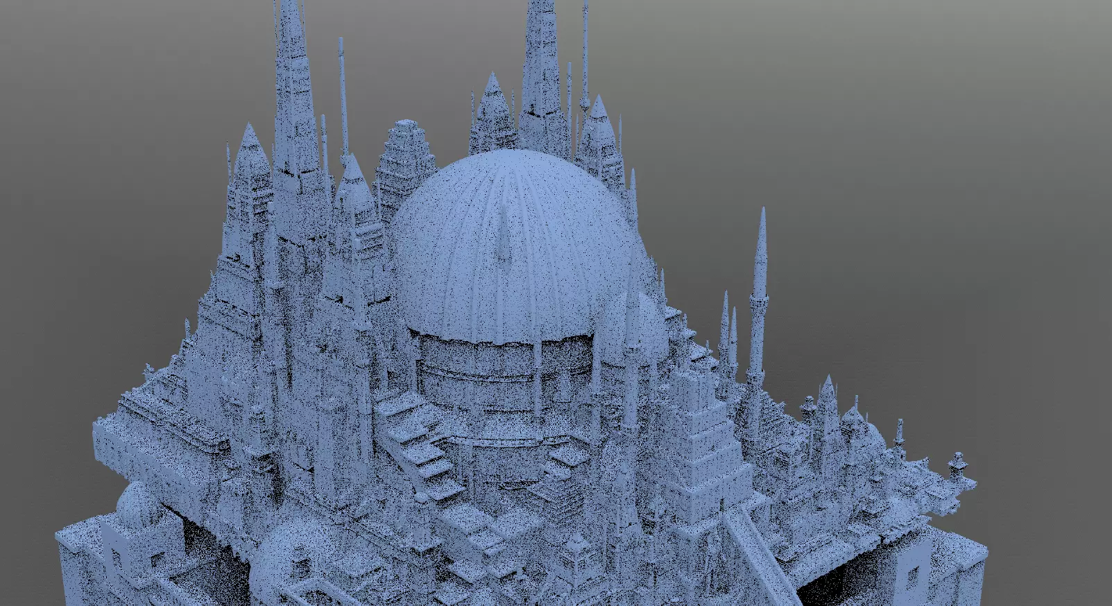 Kingdom of Heaven Crusade Domes 3D model_0