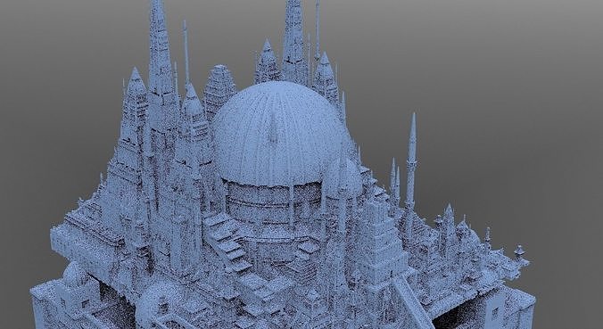 Kingdom of Heaven Crusade Domes 3D model