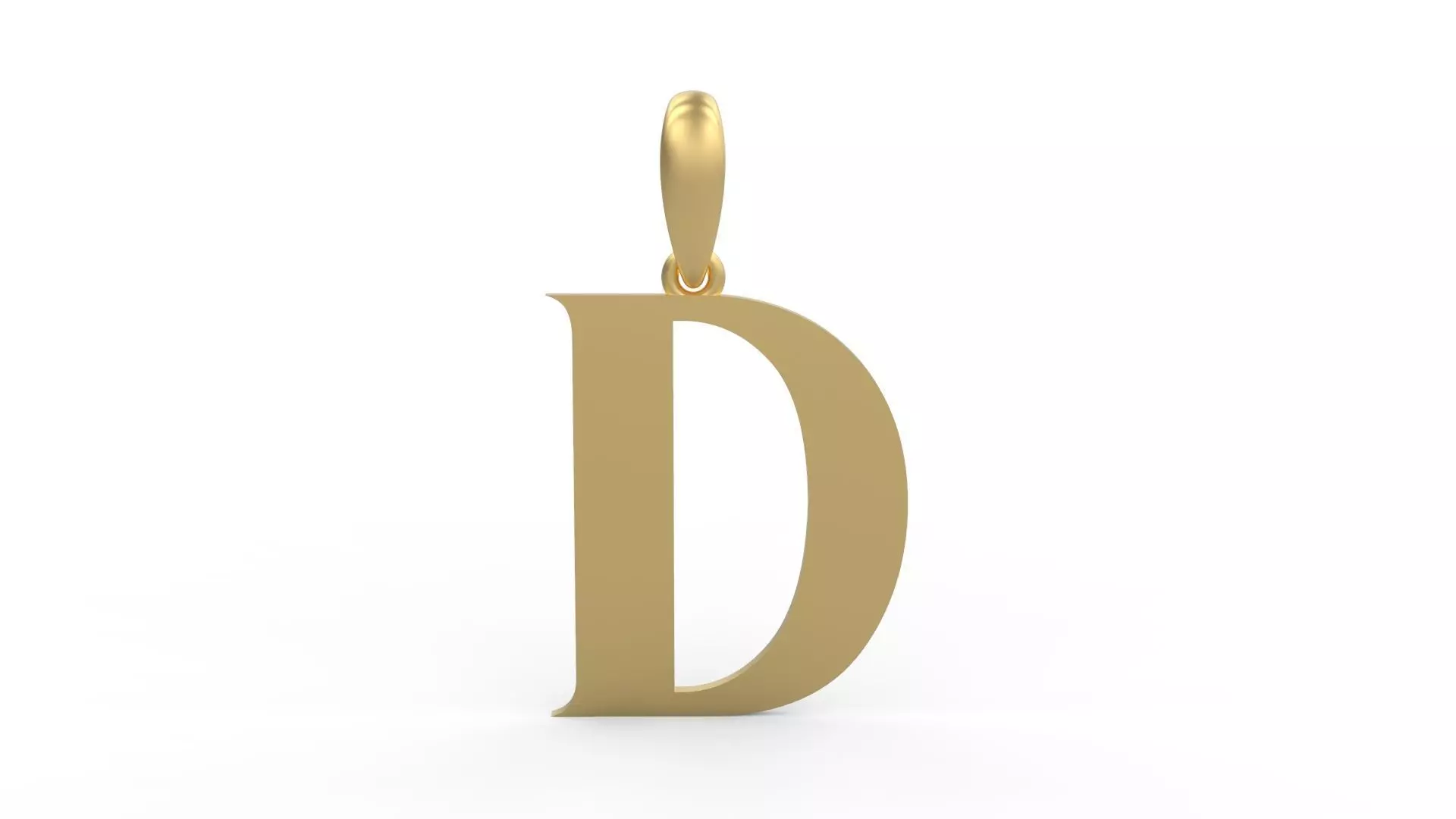 Initial Letters Pendant EVAGR5ANDE D 3D print model_0