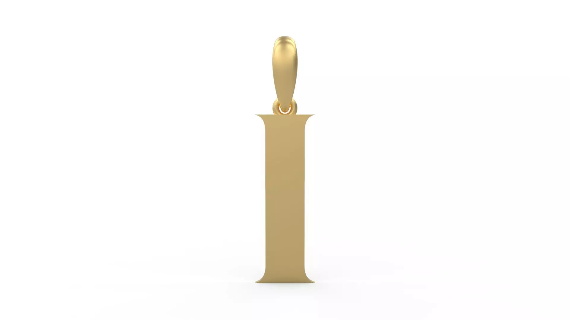 Initial Letters Pendant EVAGR5ANDE I 3D print model_0