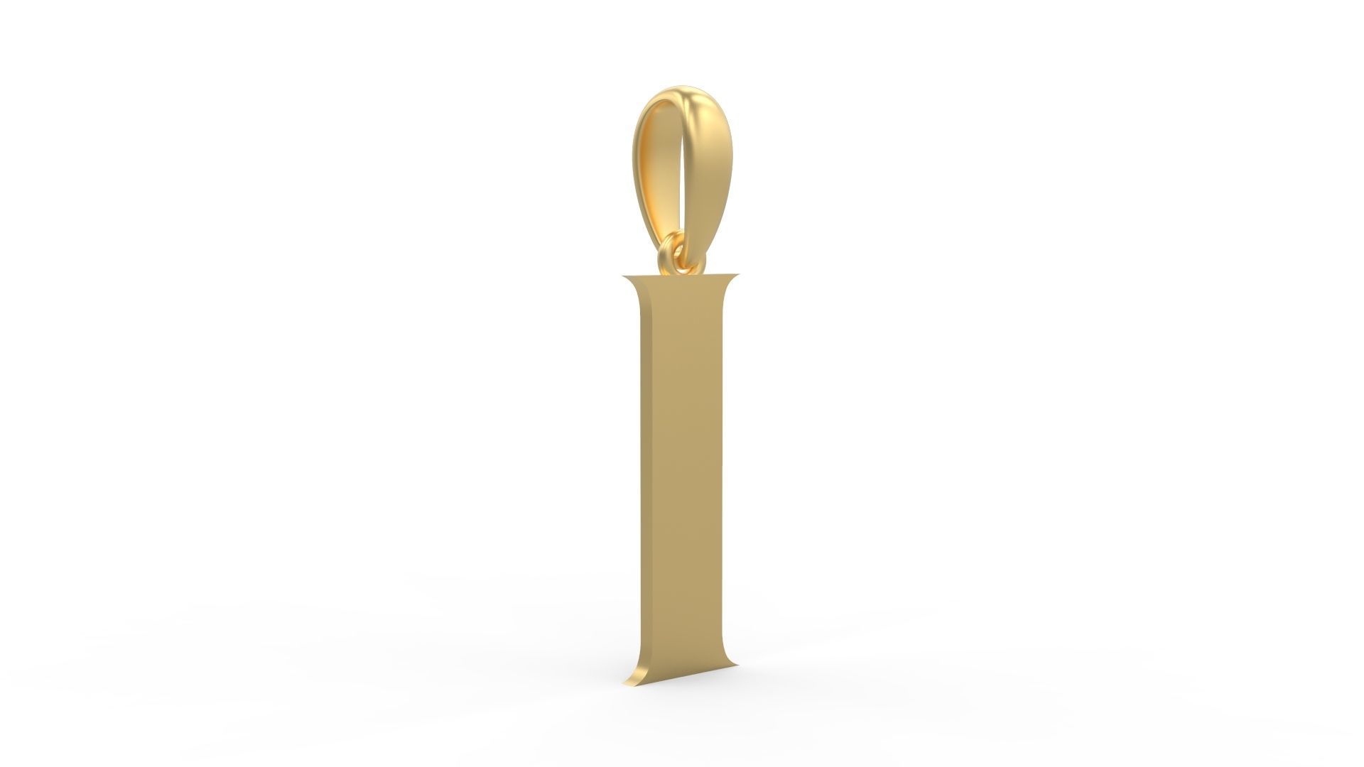 Initial Letters Pendant EVAGR5ANDE I 3D print model_3