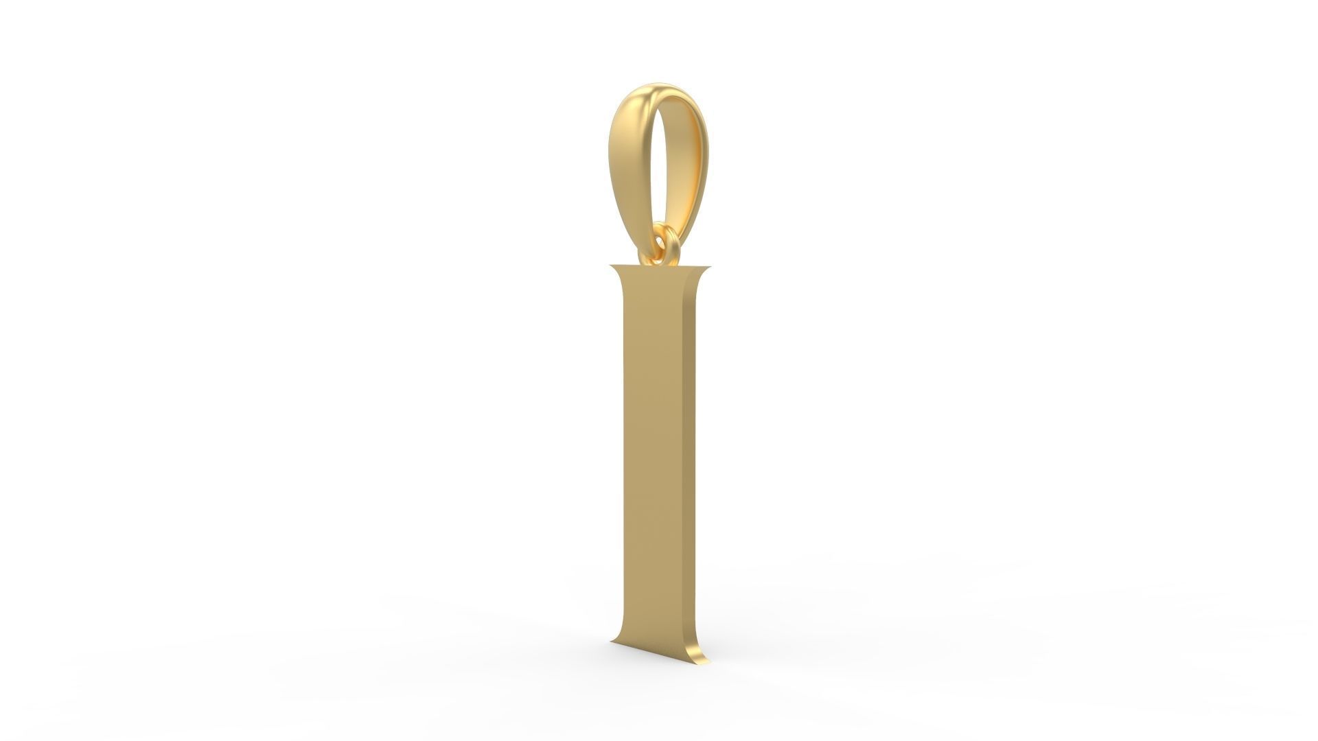 Initial Letters Pendant EVAGR5ANDE I 3D print model_1