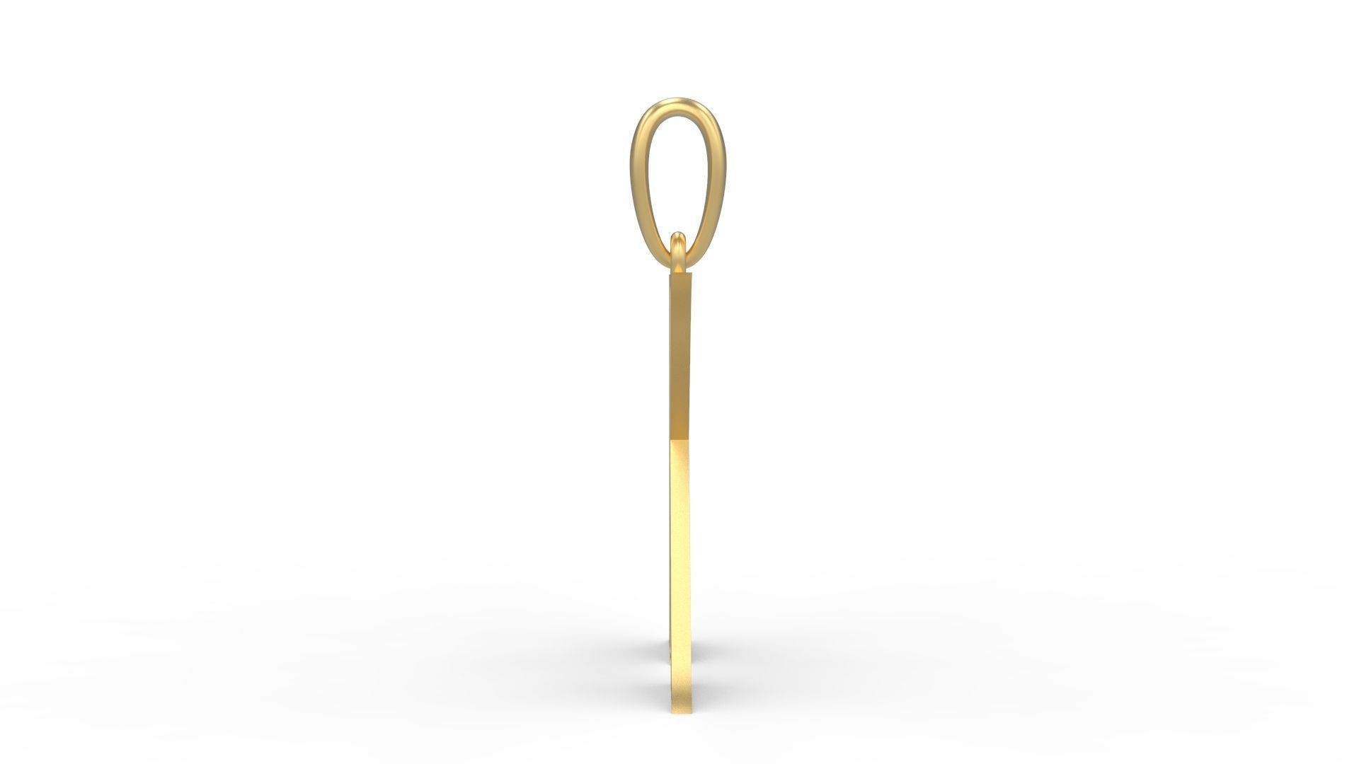 Initial Letters Pendant EVAGR5ANDE K 3D print model_2