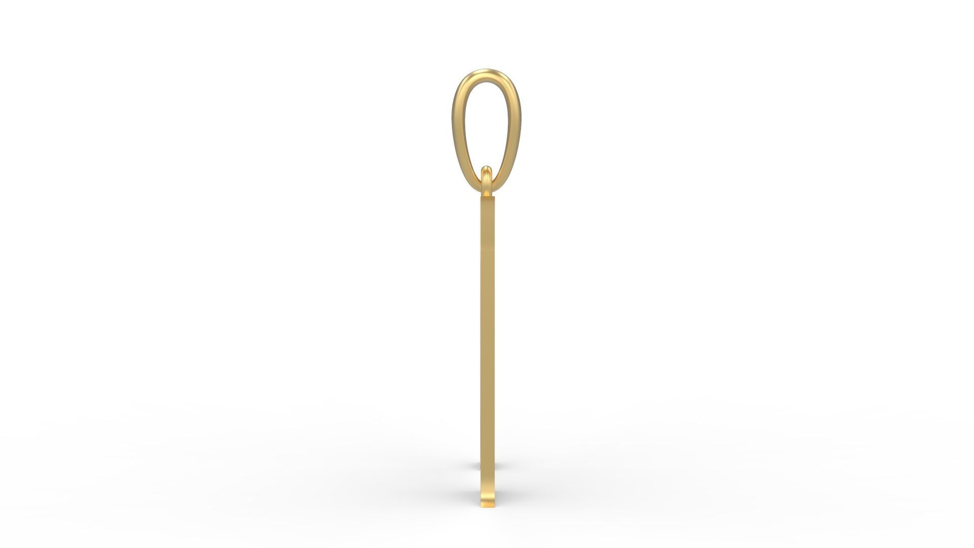 Initial Letters Pendant EVAGR5ANDE N 3D print model_2