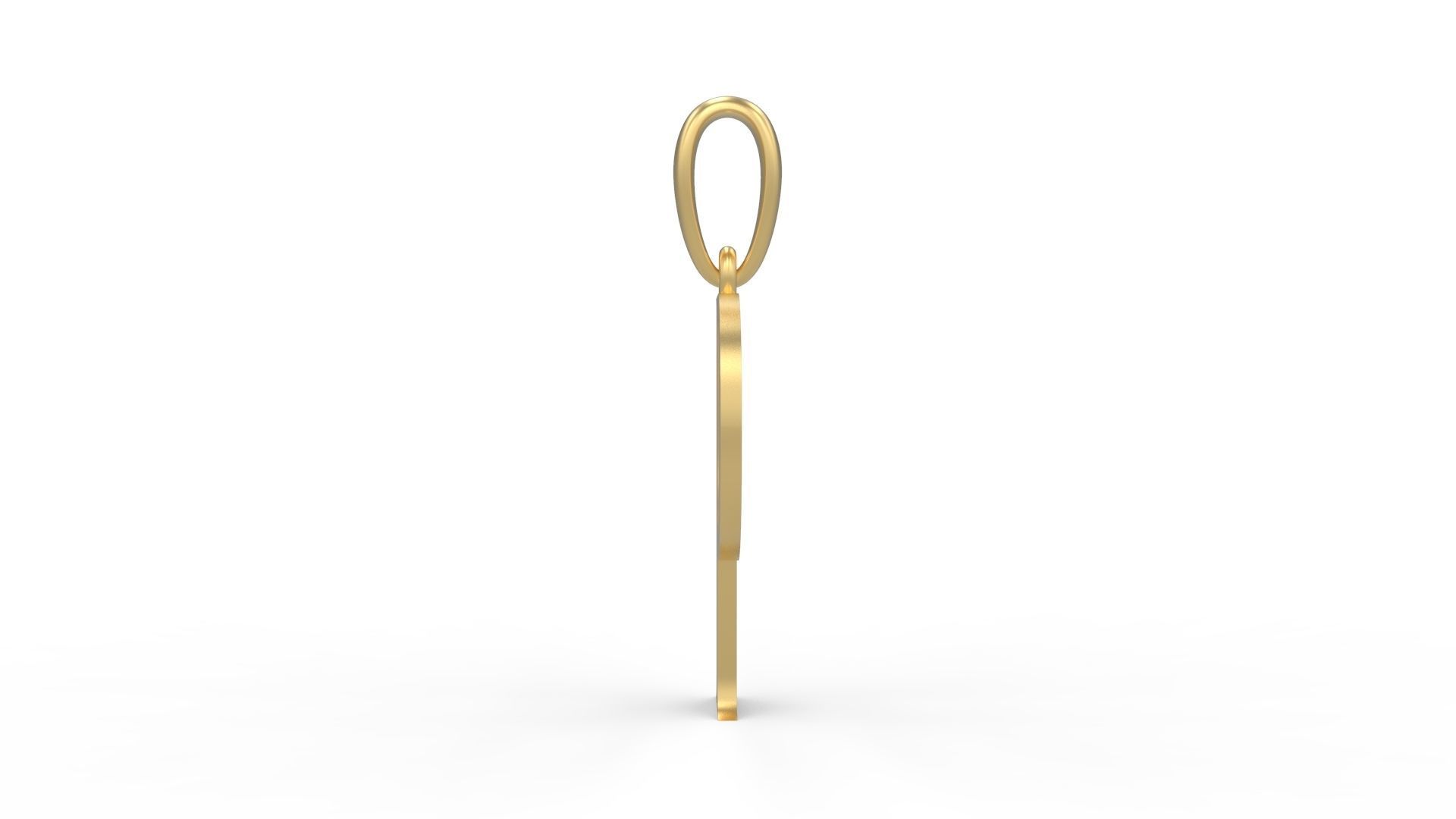 Initial Letters Pendant EVAGR5ANDE P 3D print model_2