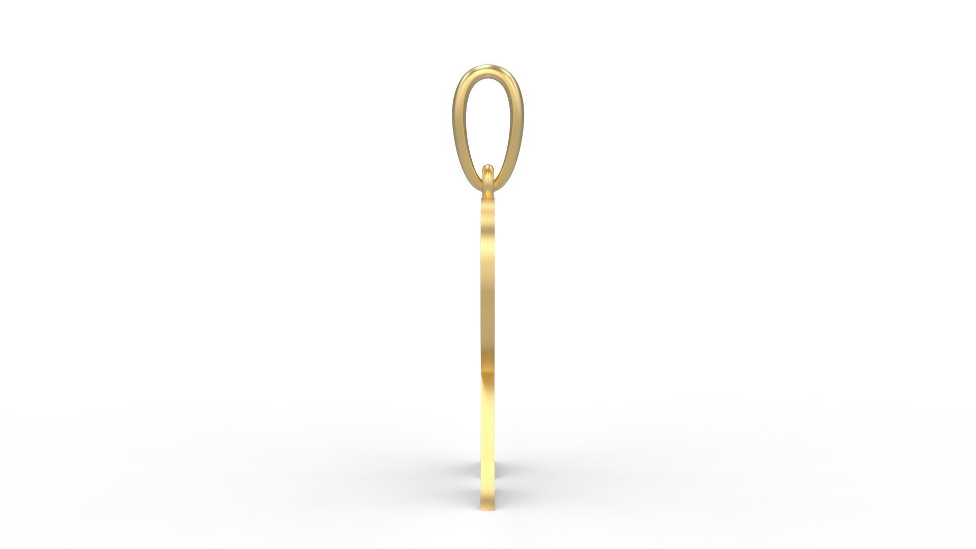 Initial Letters Pendant EVAGR5ANDE R 3D print model_2